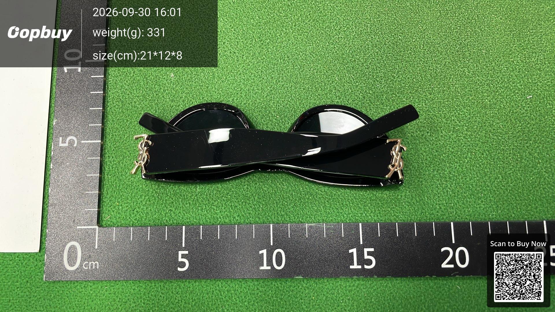 Foto QC 4 de Saint Laurent Square-Frame Acetate Sunglasses Havana Brown (SL 572-002)