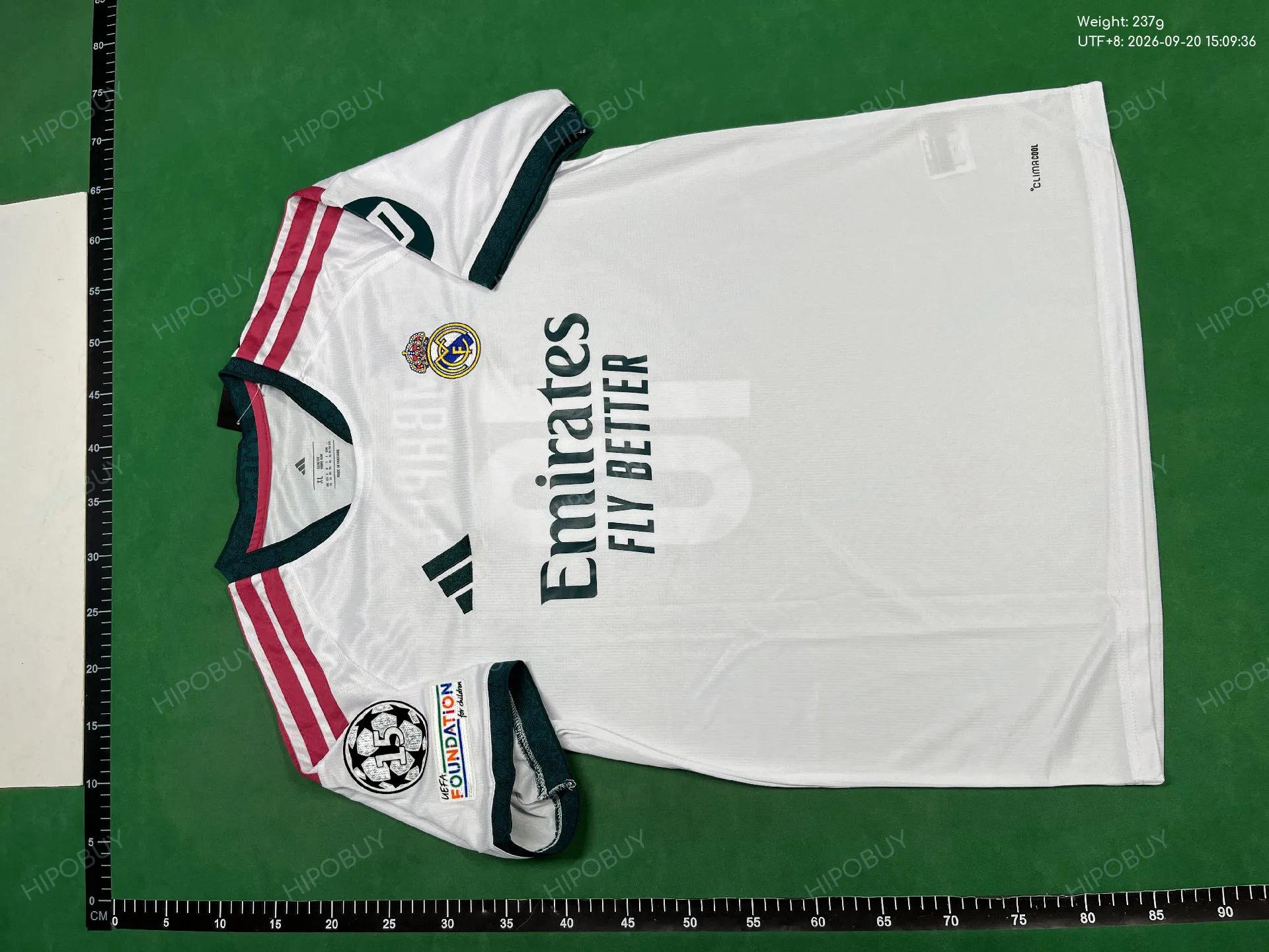 Foto QC 2 de adidas x Real Madrid 2026/27 Arda Güler #15 Home Jersey White