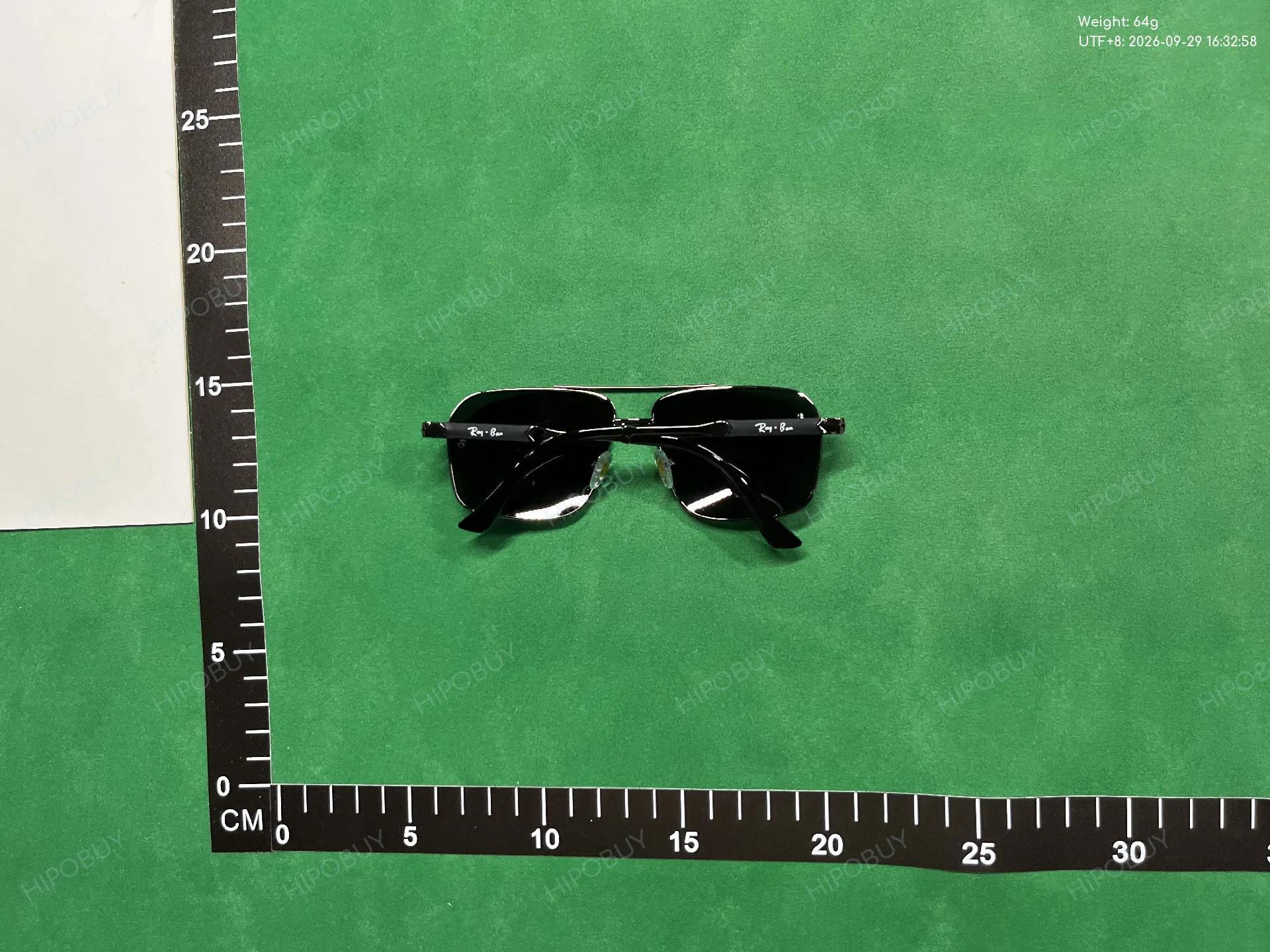 Foto QC 5 de Chrome Hearts Rectangle-Frame Metal Sunglasses Black Black (SINNERMAN)