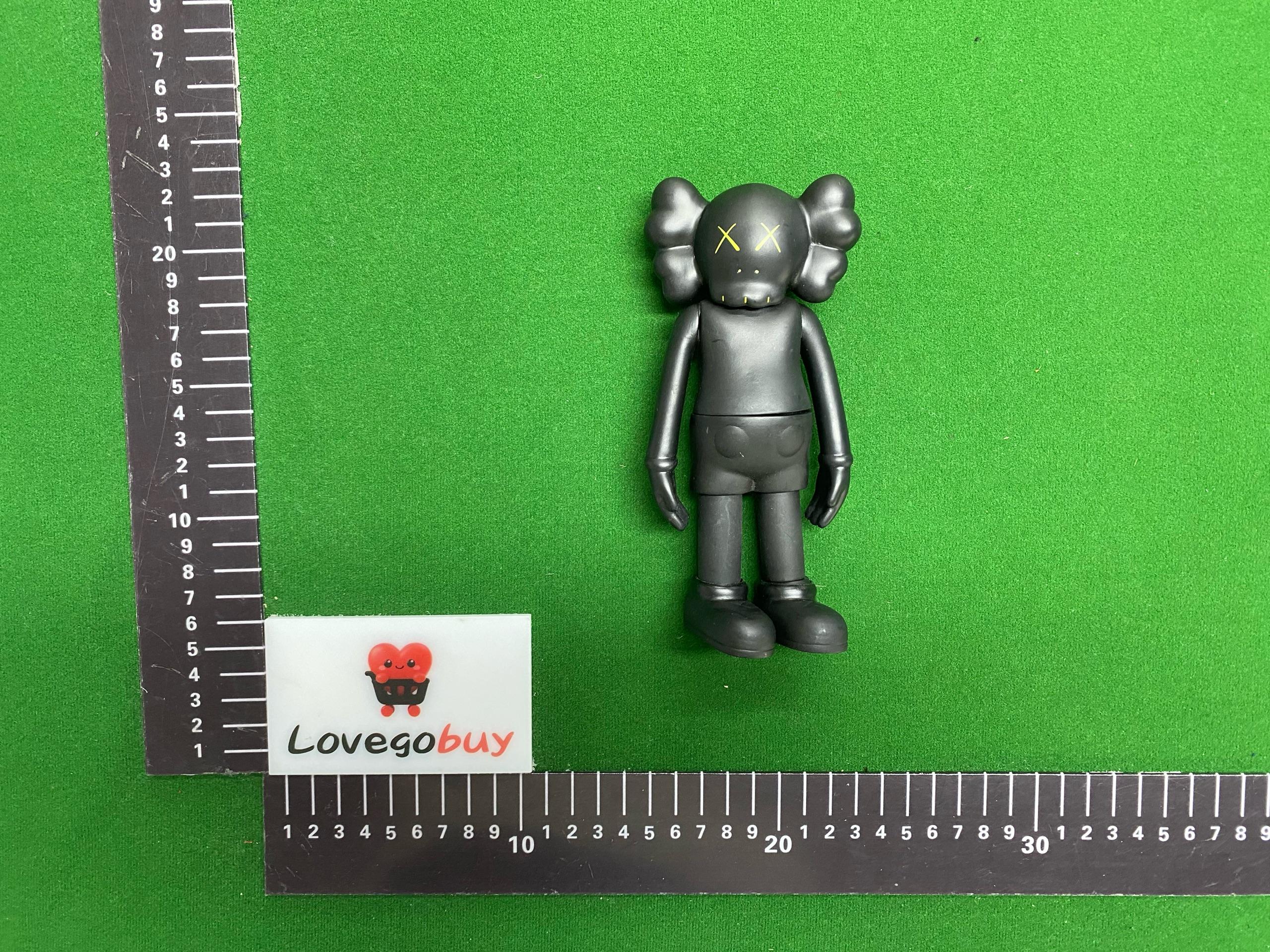 Foto QC 8 de KAWS Companion Sitting Covering Eyes Black PVC Figure