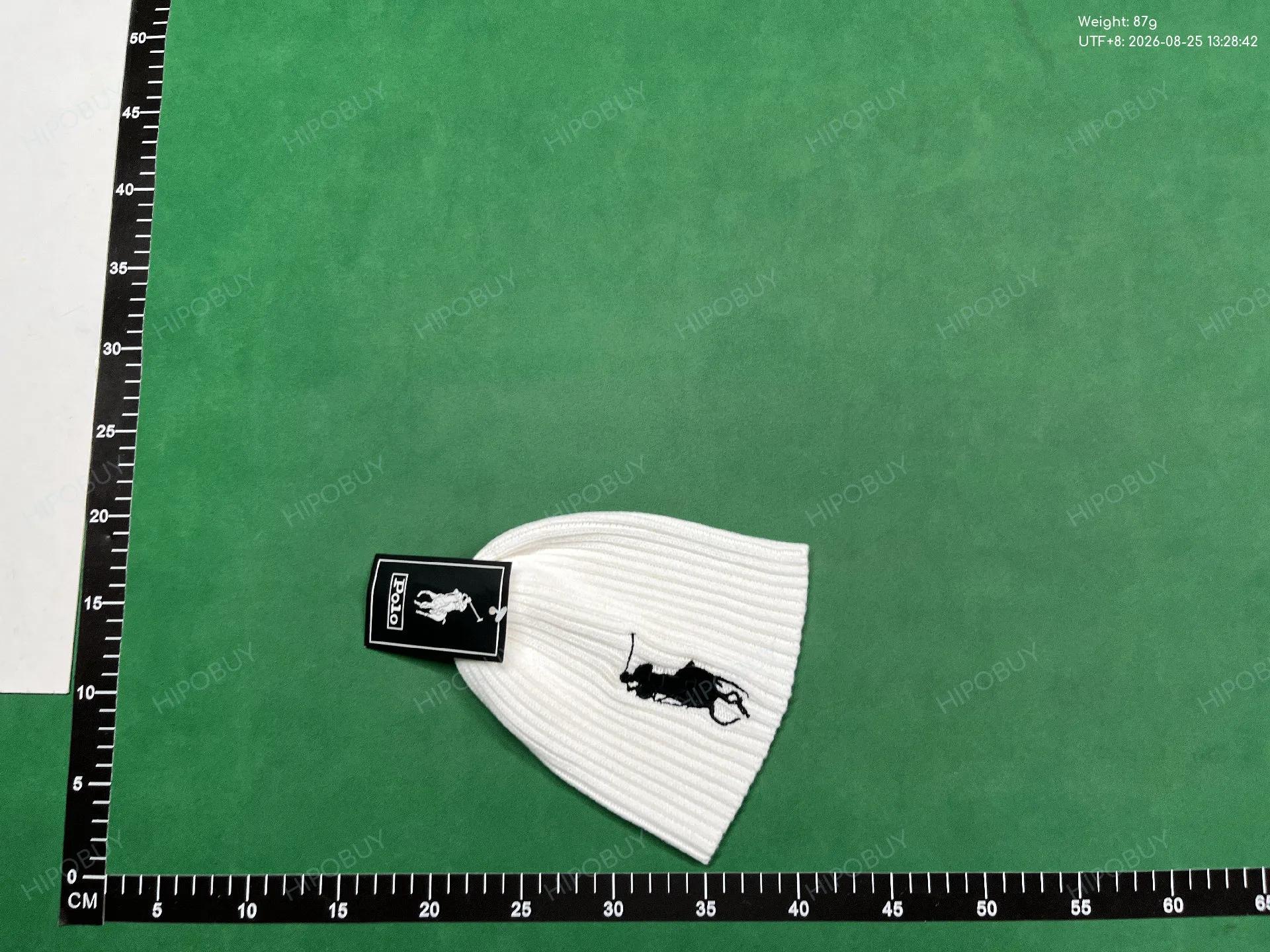 Foto QC 3 de Polo Ralph Lauren Big Pony Beanie White