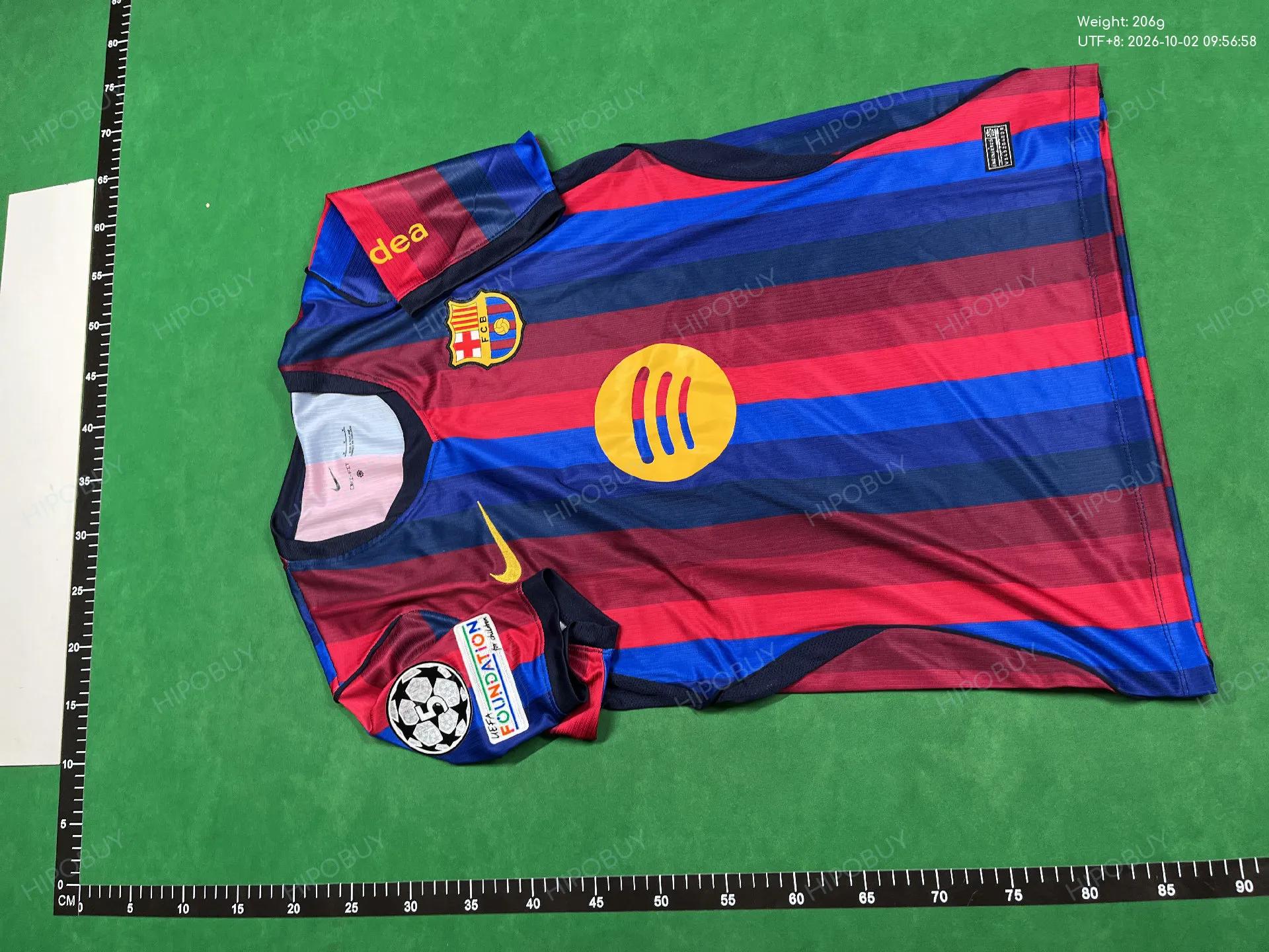 Foto QC 2 de Nike x FC Barcelona 2026/27 Home Jersey Deep Garnet Blue Void