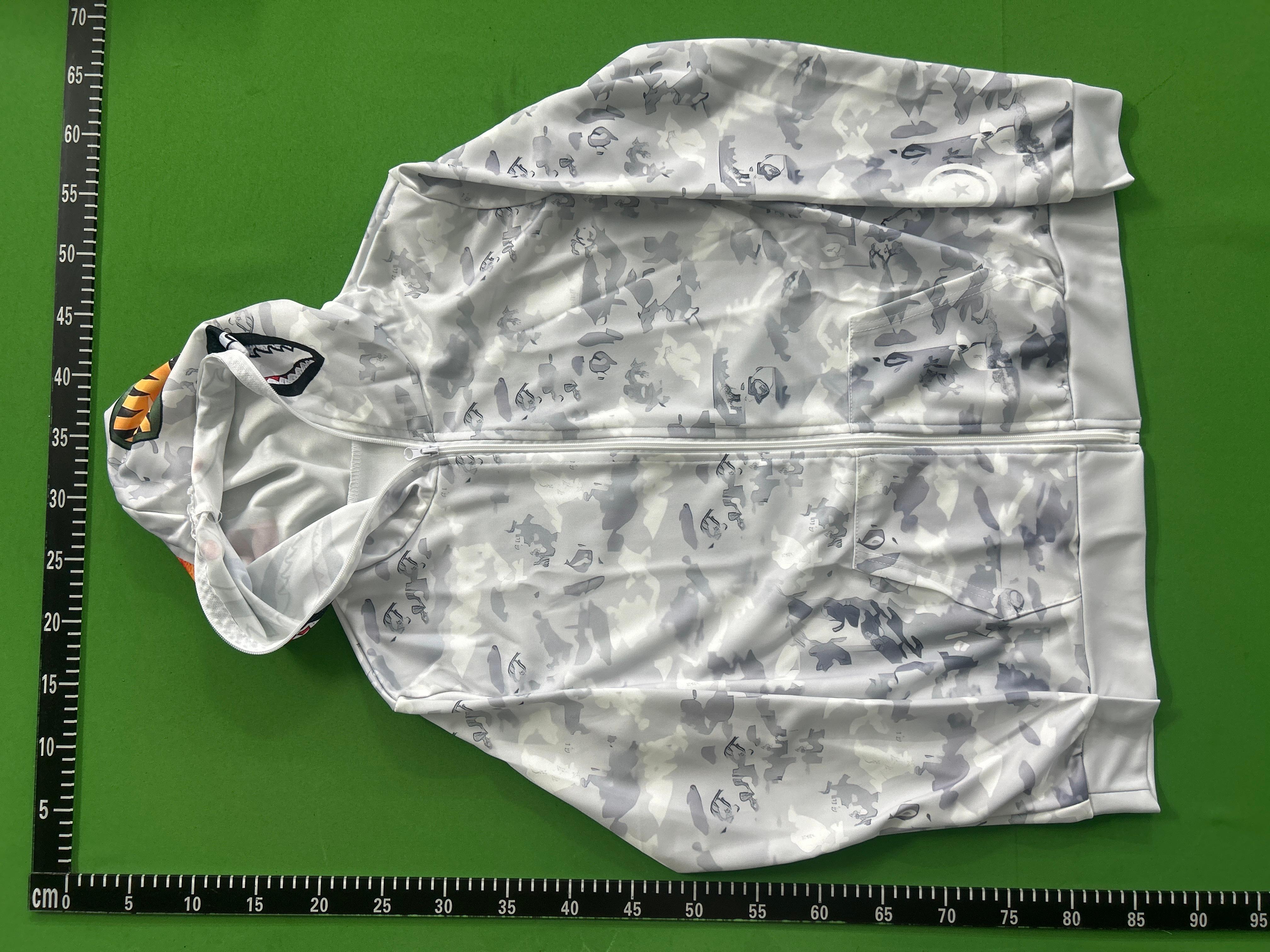 Foto QC 6 de Bape 1st Camo Shark Zip Sweater Yellow