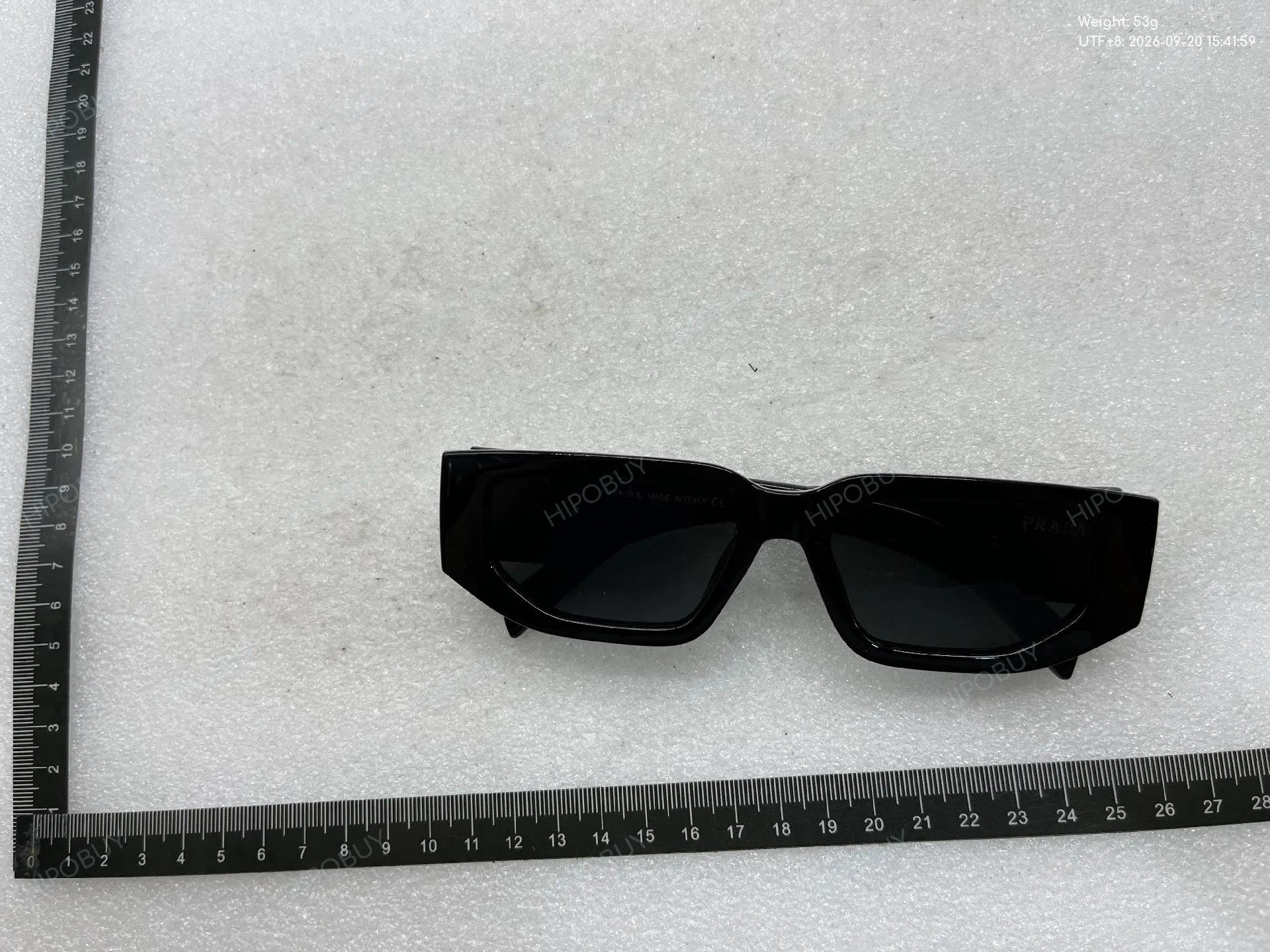 Foto QC 1 de Unbranded Rectangle Acetate Sunglasses Translucent Grey Marble Light Purple