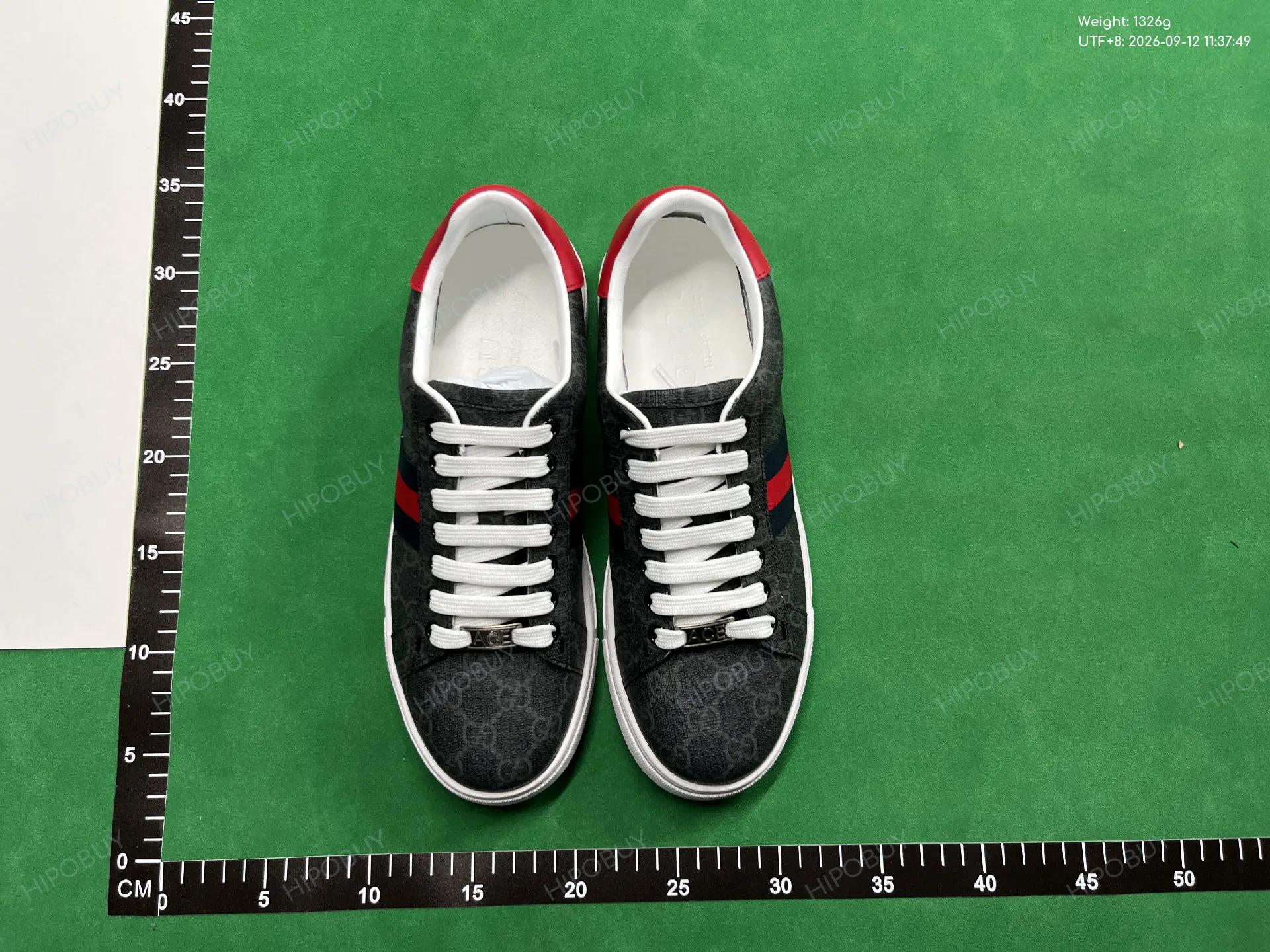 Foto QC 6 de Gucci Ace Low GG Supreme Black Grey 625783 2KQW0 1100