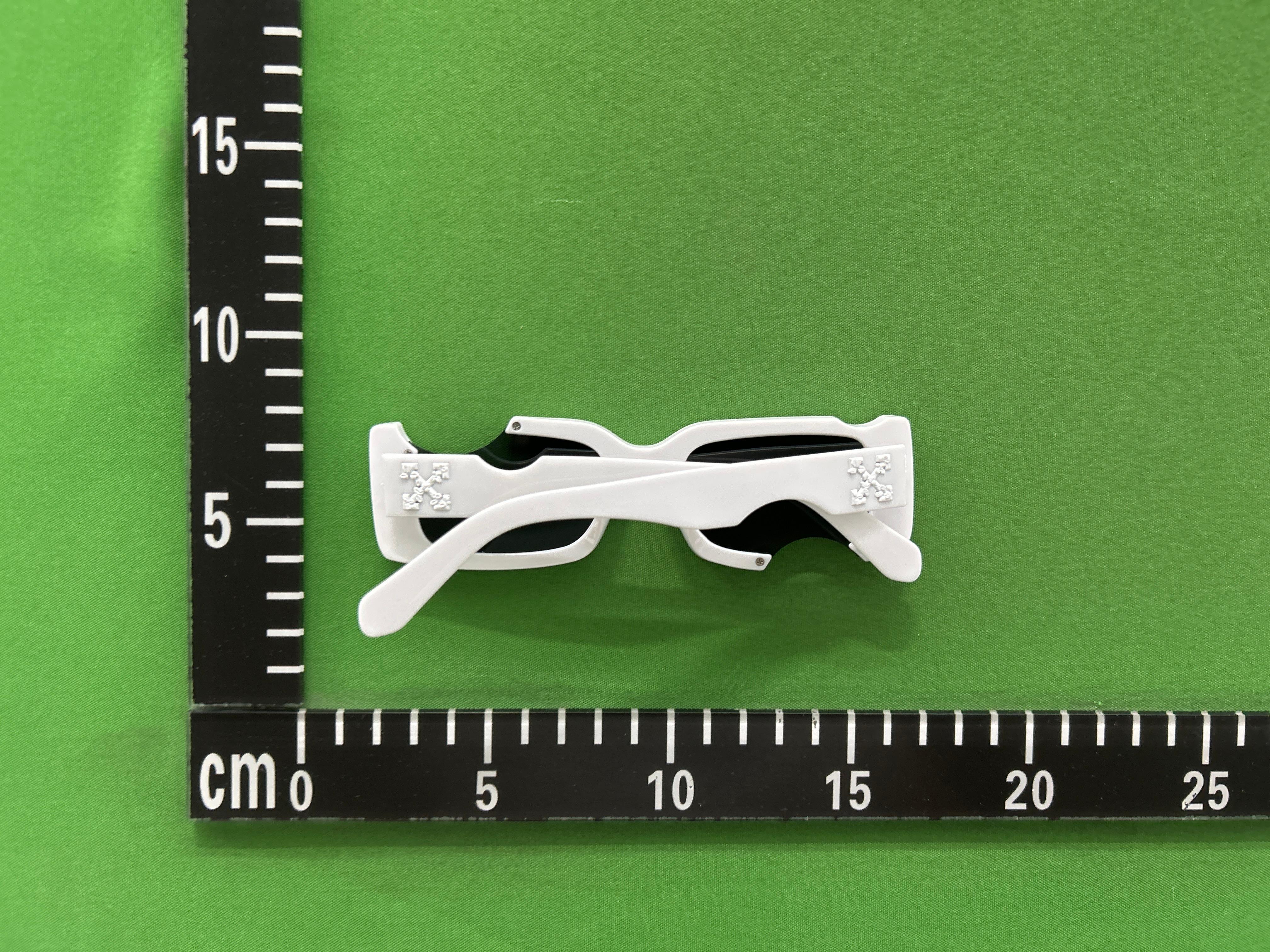 Foto QC 2 de Off-White Meteor Square-Frame Acetate Sunglasses Black Black (C1)