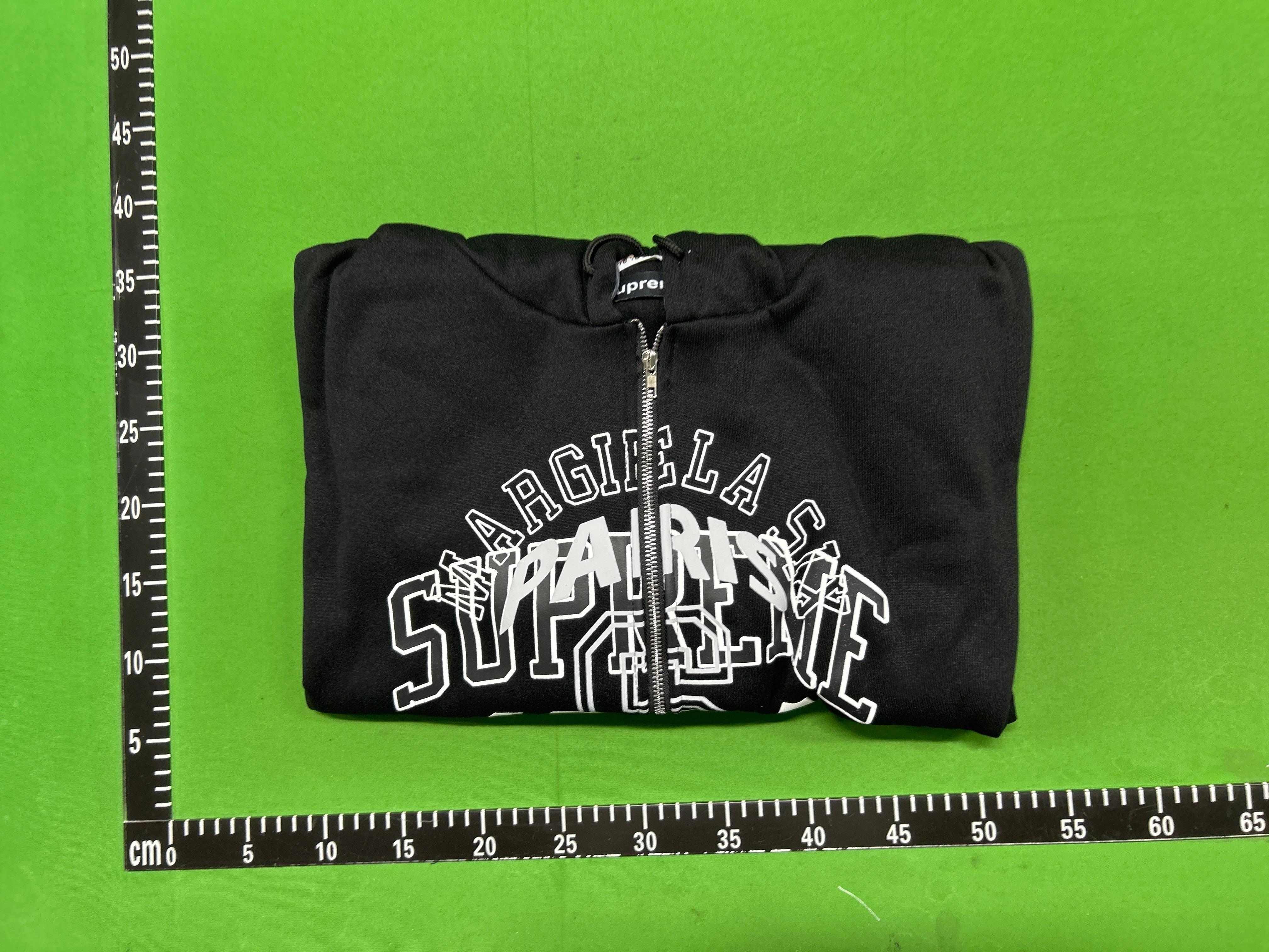Foto QC 5 de Supreme MM6 Maison Margiela Hoodie Zip Up 1994 Heather Grey