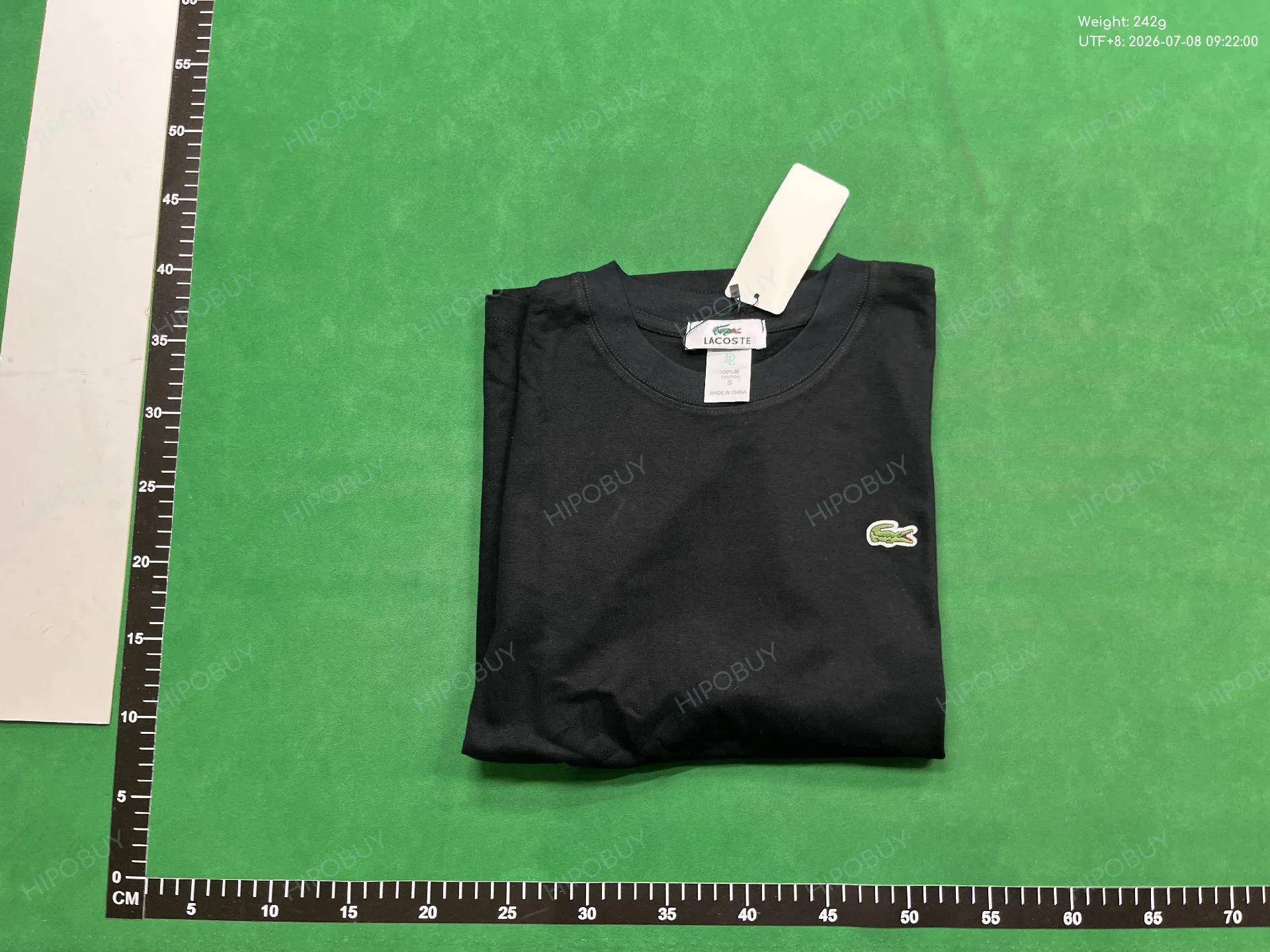 Foto QC 4 de Lacoste Sport T-shirt Crocodile Logo Black