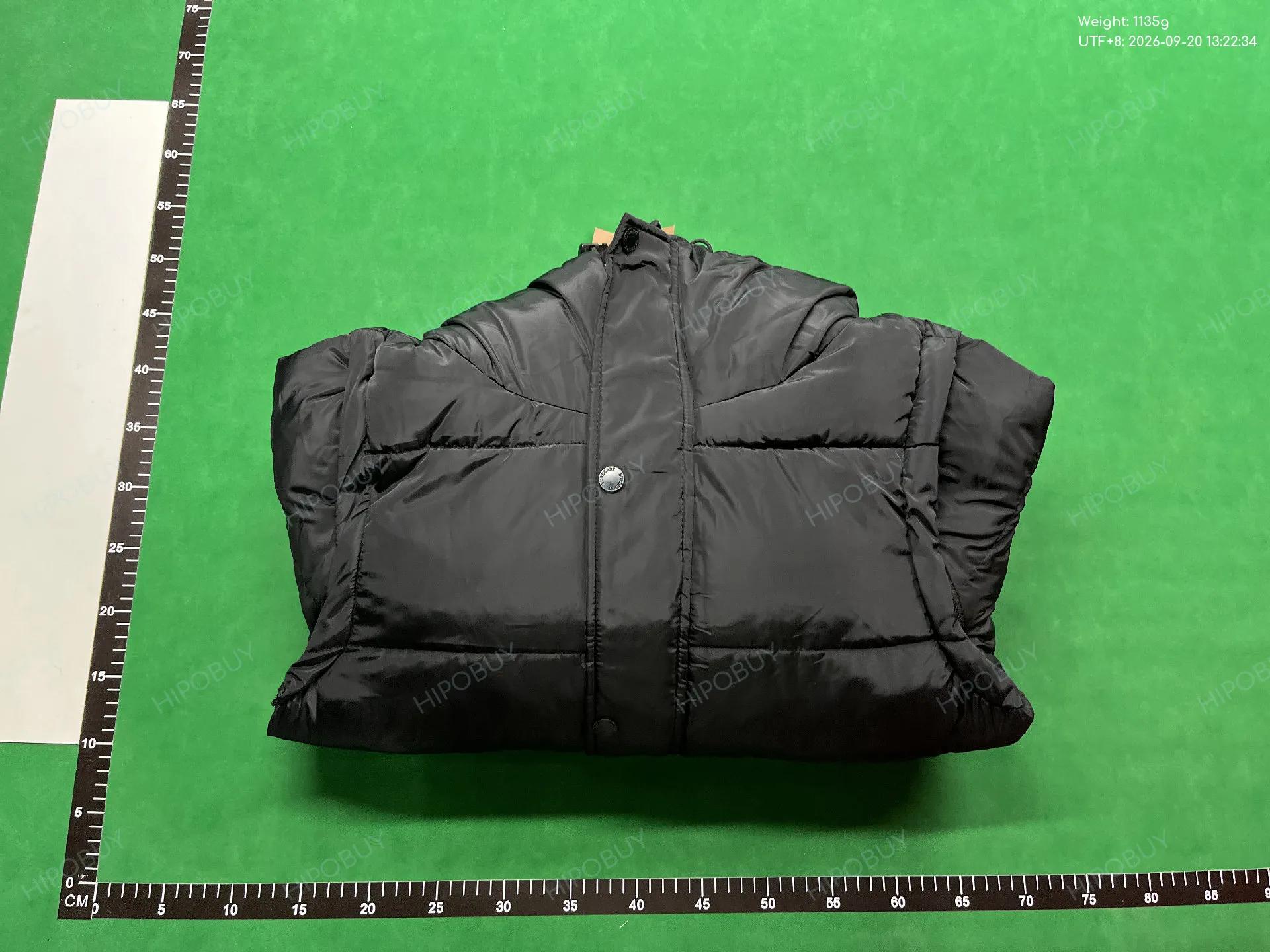 Foto QC 7 de Prada Linea Rossa Hooded Puffer Jacket Light Nylon Black