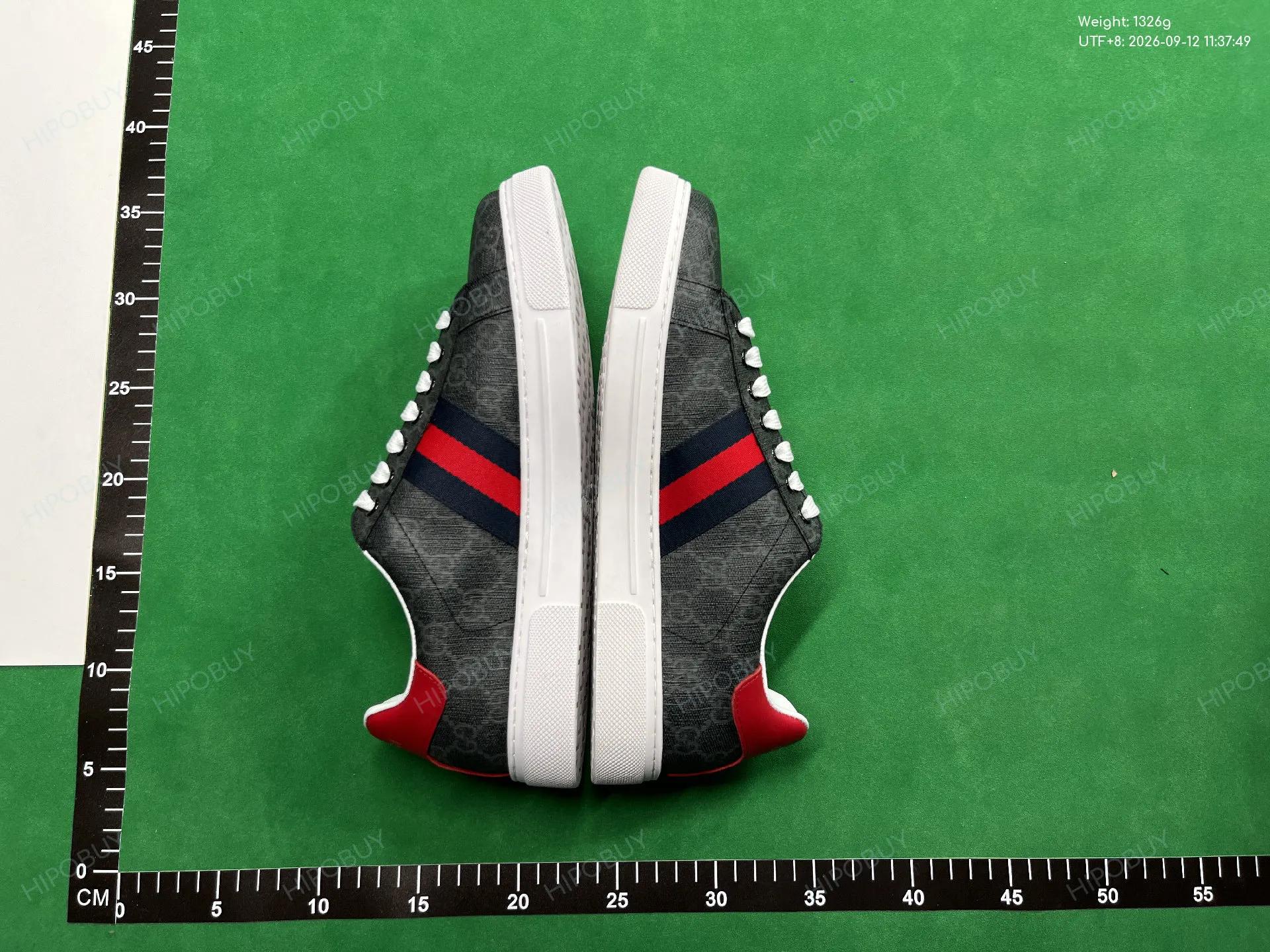 Foto QC 4 de Gucci Ace Low GG Supreme Black Grey 625783 2KQW0 1100
