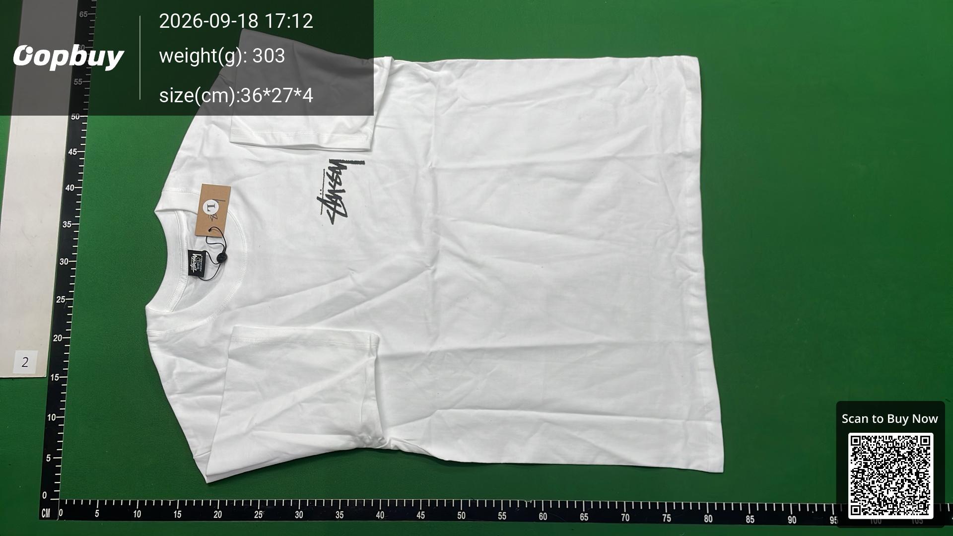 Foto QC 5 de Stussy T-shirt Four Dogs Black