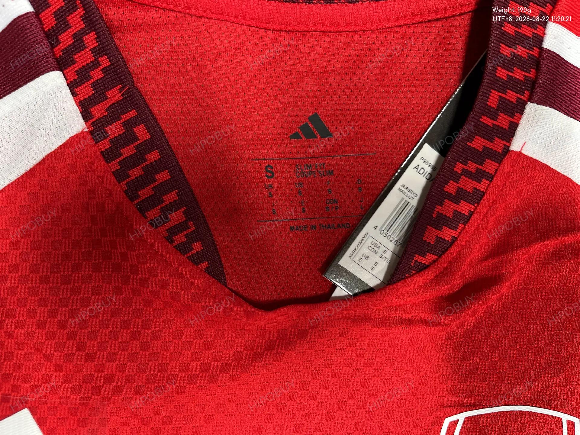 Foto QC 5 de adidas x Arsenal 2026/27 Bandana Graphic Jersey Black White