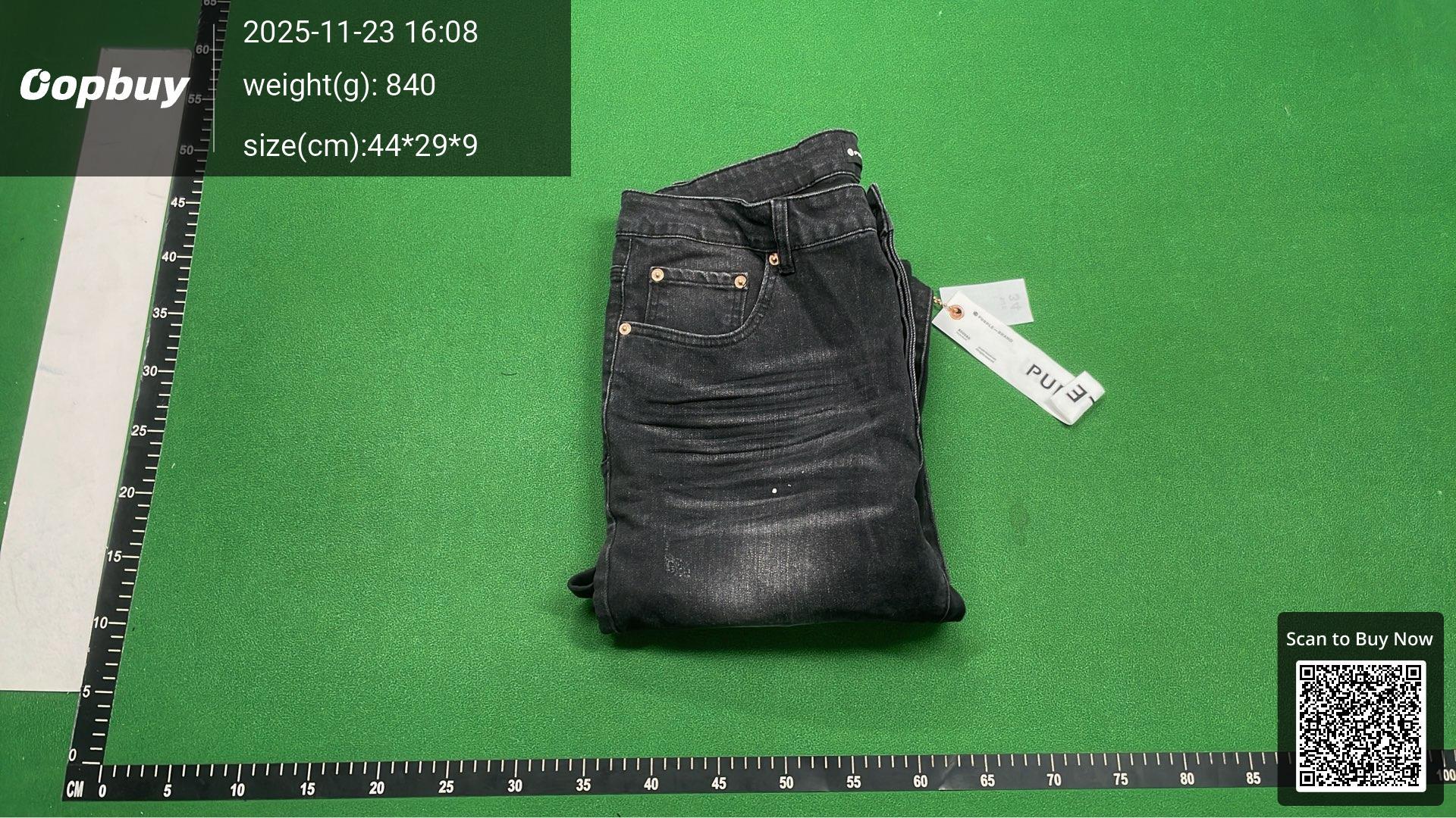 Foto QC 8 de Purple Brand P004 Jeans Bootcut Distressed Light Indigo