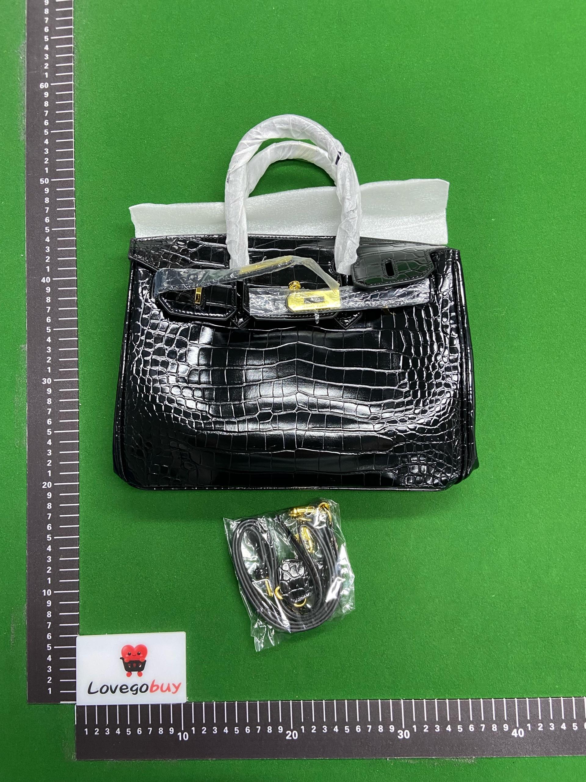 Foto QC 4 de Hermes Birkin 35 Black Crocodile Gold Hardware