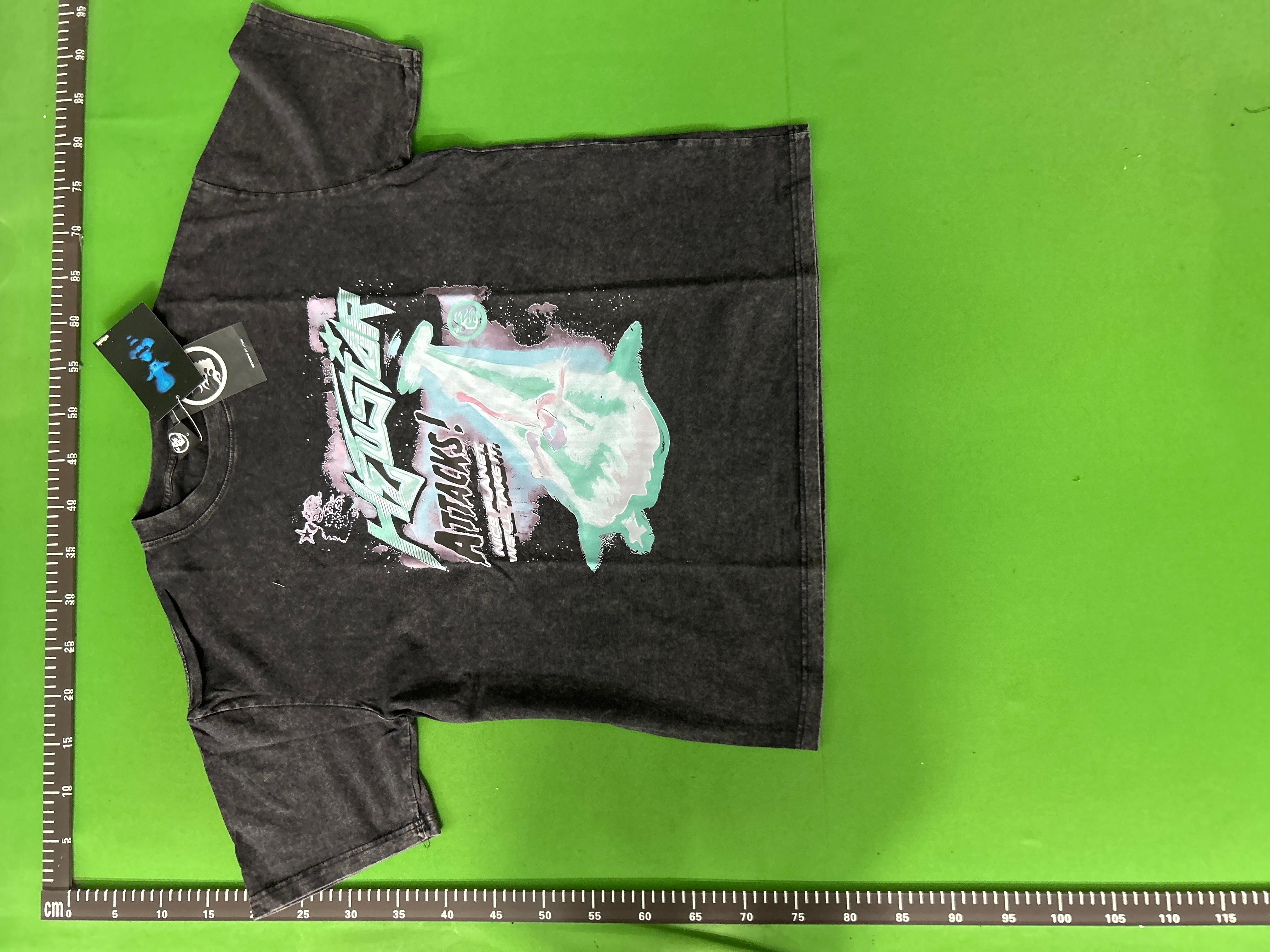 Foto QC 7 de Hellstar T-shirt Pink Retro Star Graphic White
