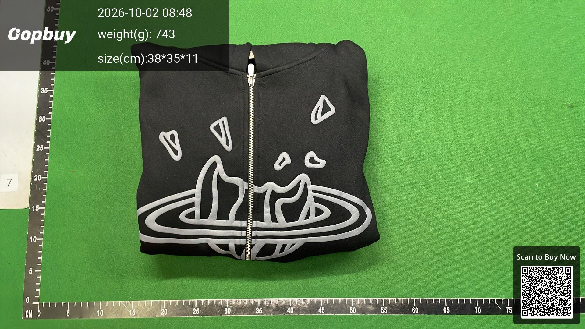 Foto QC 4 de Broken Planet It Starts With Luv Sweater Puff Print Brown