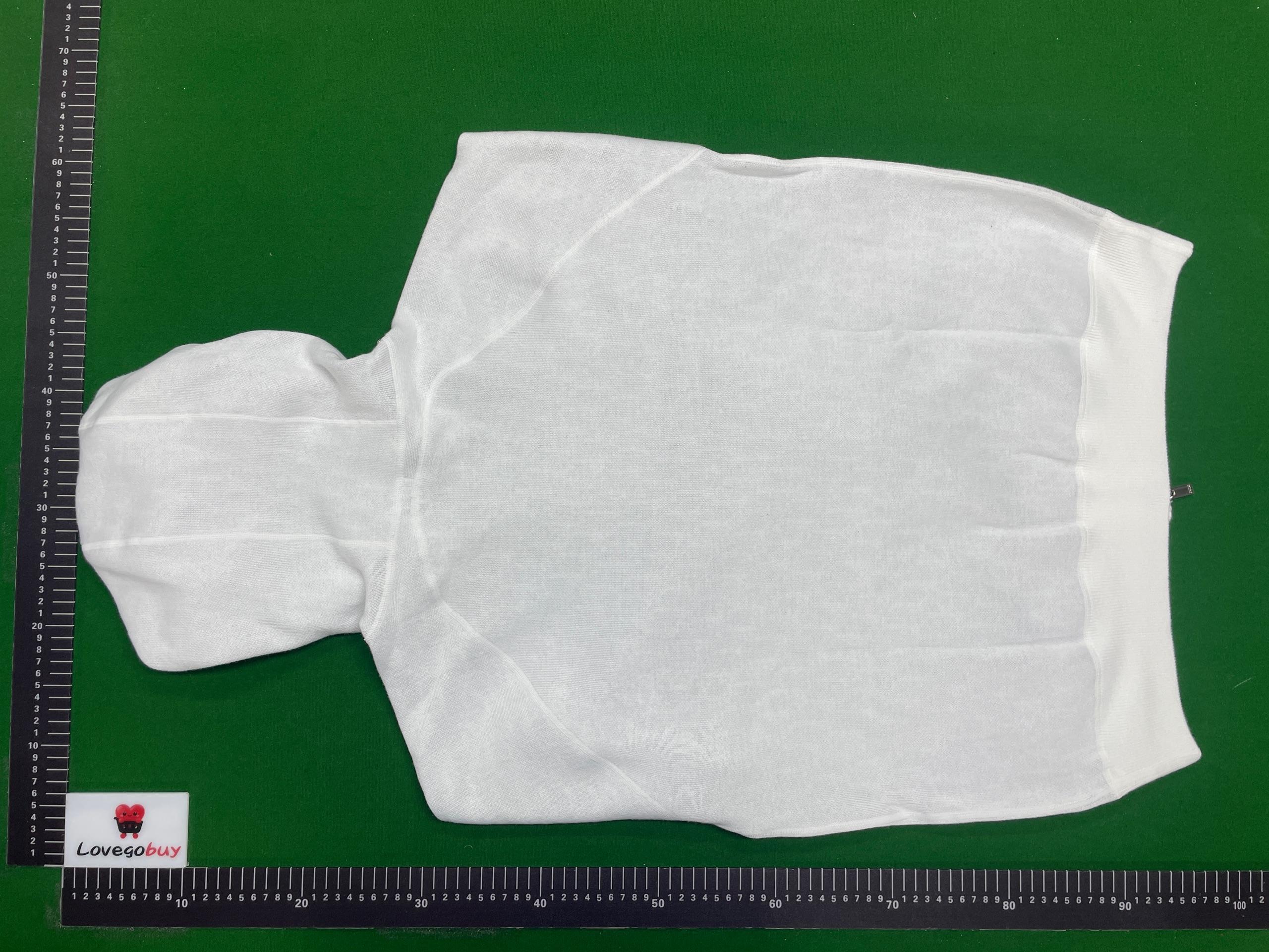 Foto QC 6 de Dior Zip Sweater Reversible Dior Oblique Hooded White