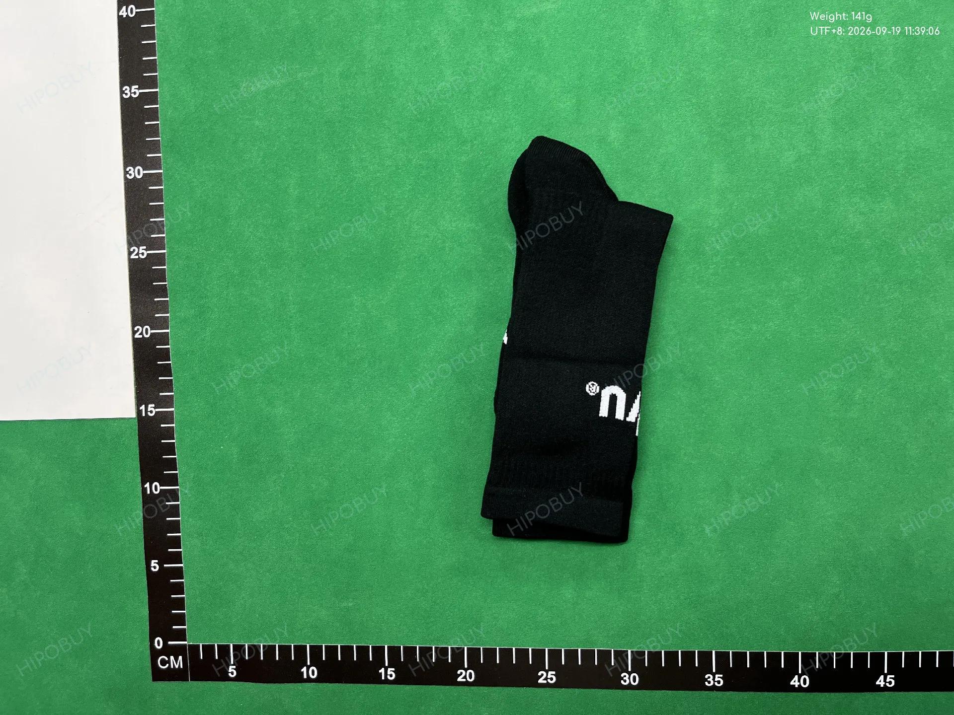Foto QC 3 de VU Training Terry Crew Socks Black White