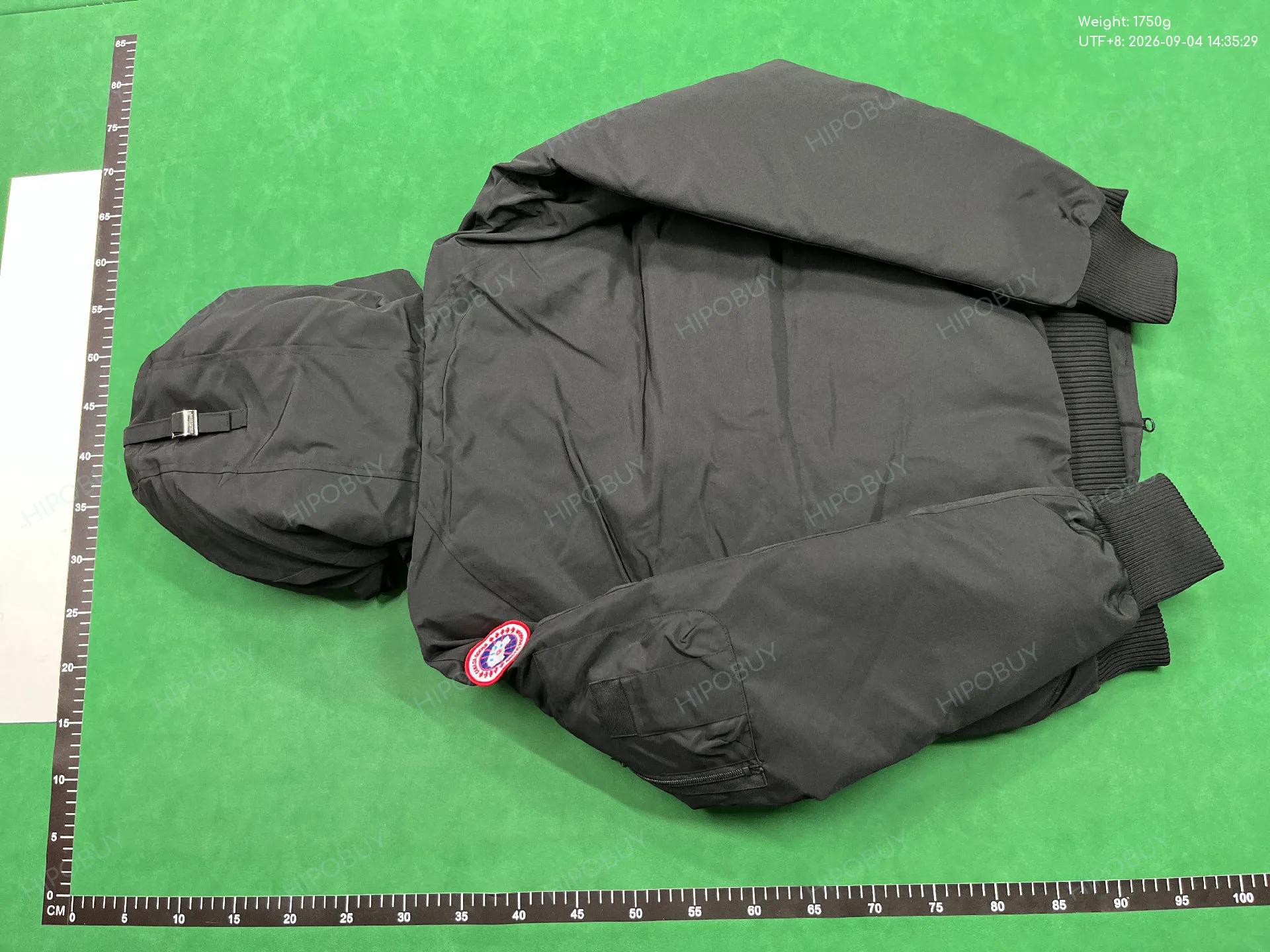 Foto QC 7 de Canada Goose Black Label Crofton Hoody Puffer Jacket Down Black
