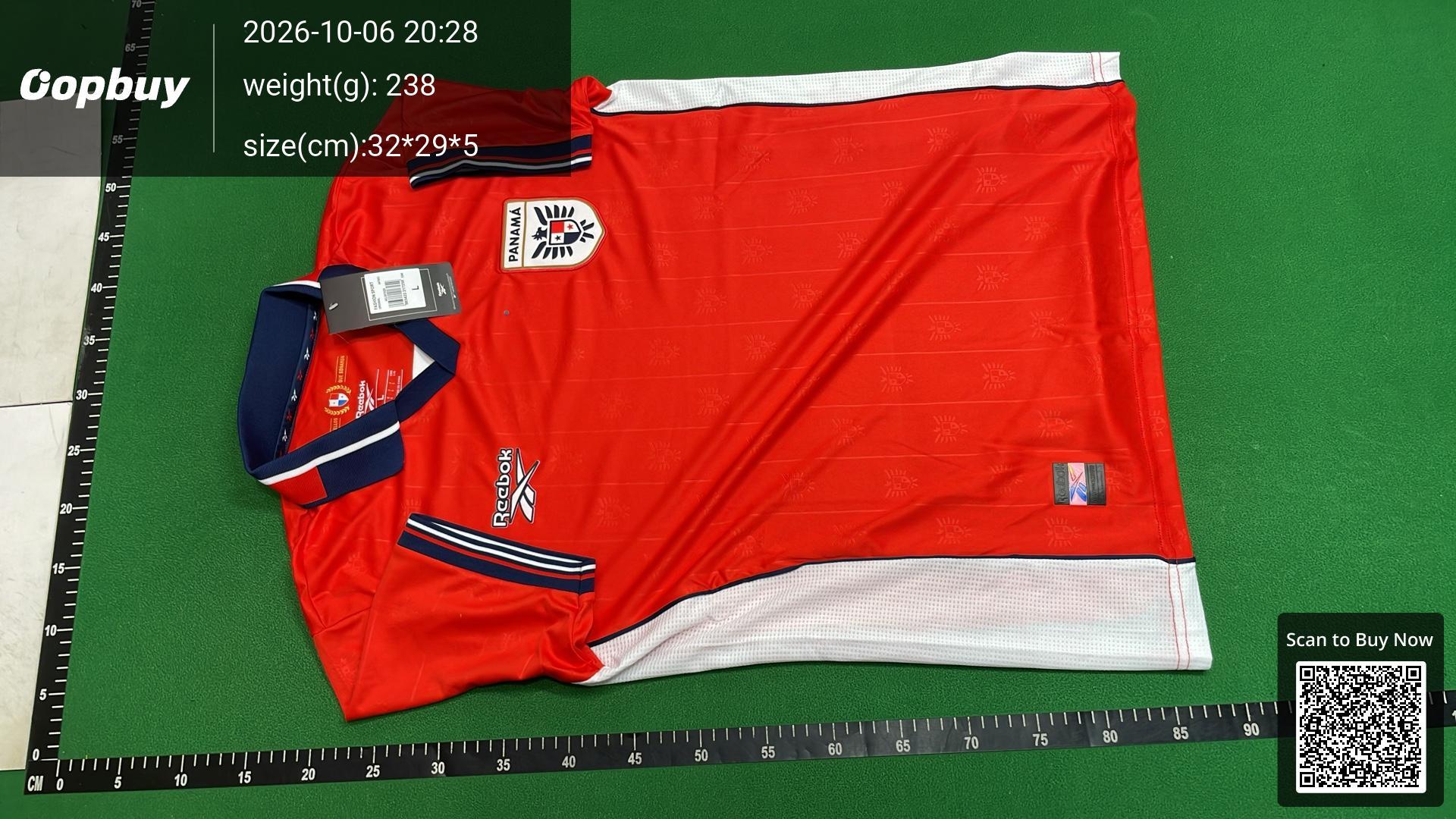 Foto QC 6 de Reebok x Panama Retro 1992/94 Home Jersey Red
