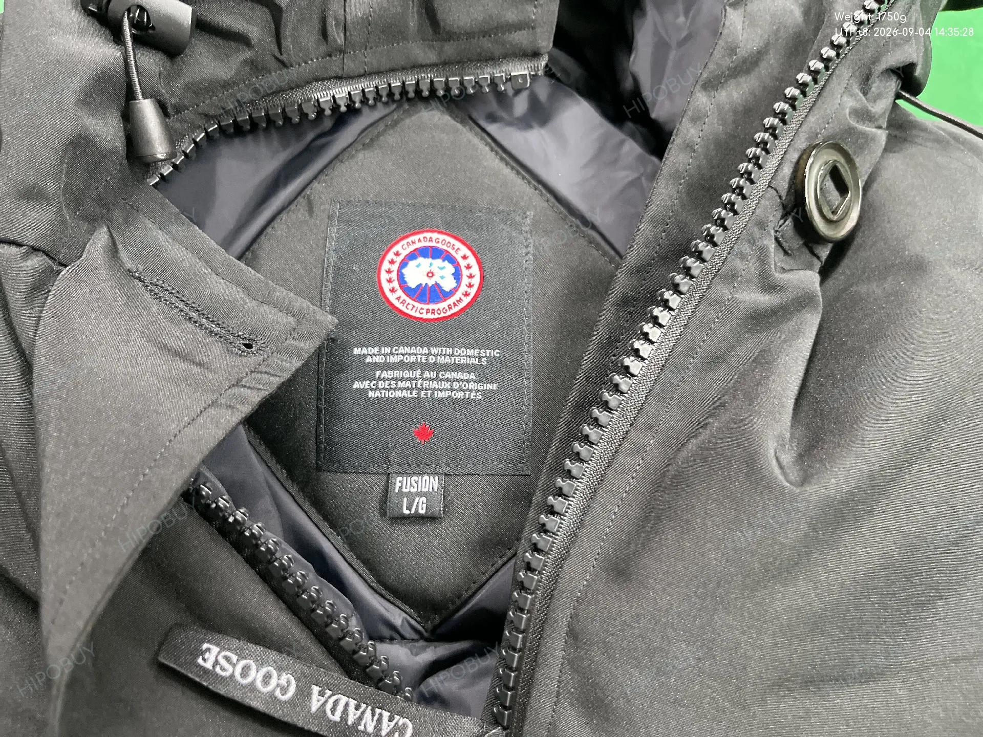 Foto QC 5 de Canada Goose Black Label Crofton Hoody Puffer Jacket Down Black