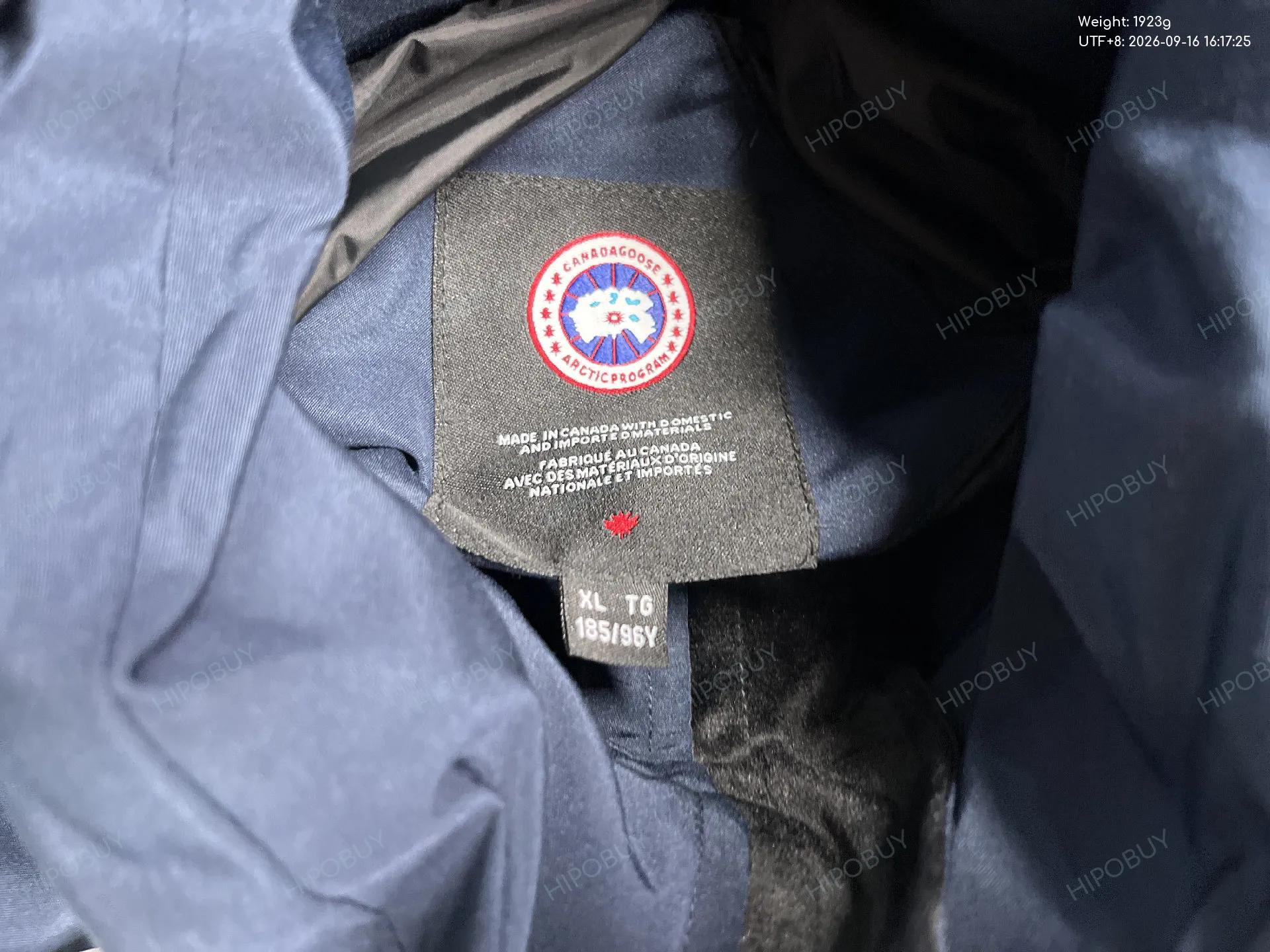 Foto QC 1 de Canada Goose Black Label Crofton Hoody Puffer Jacket Down Black