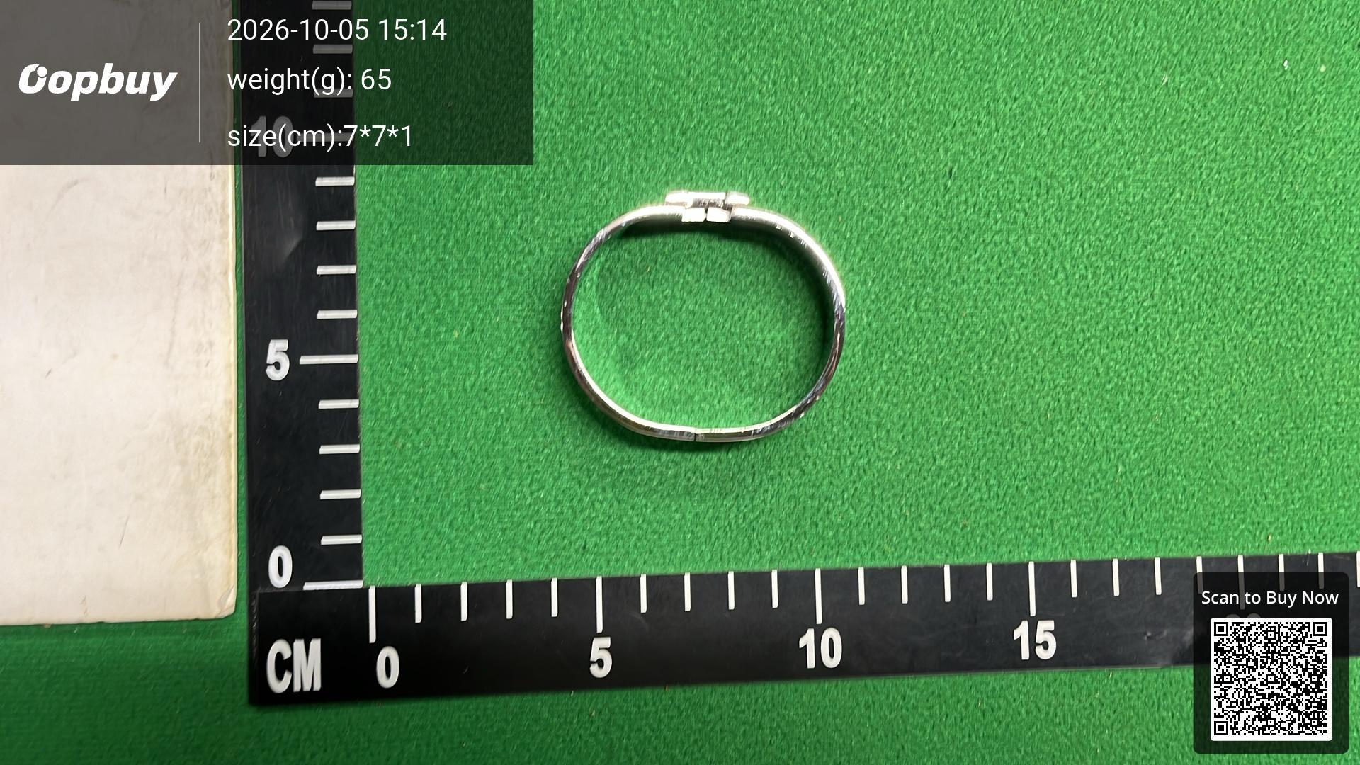 Foto QC 8 de Hermes Clic Clac H Bracelet Metal Enamel