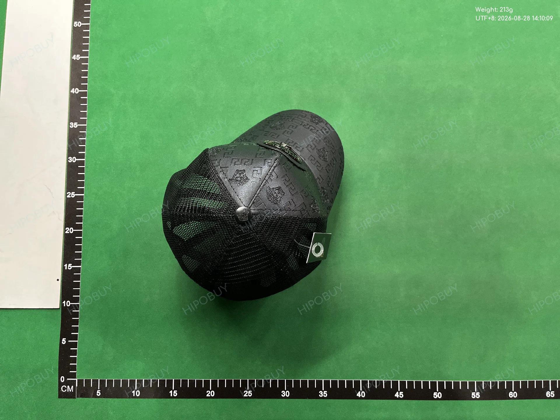 Foto QC 2 de Versace Medusa Allover Embossed Cap White/Green