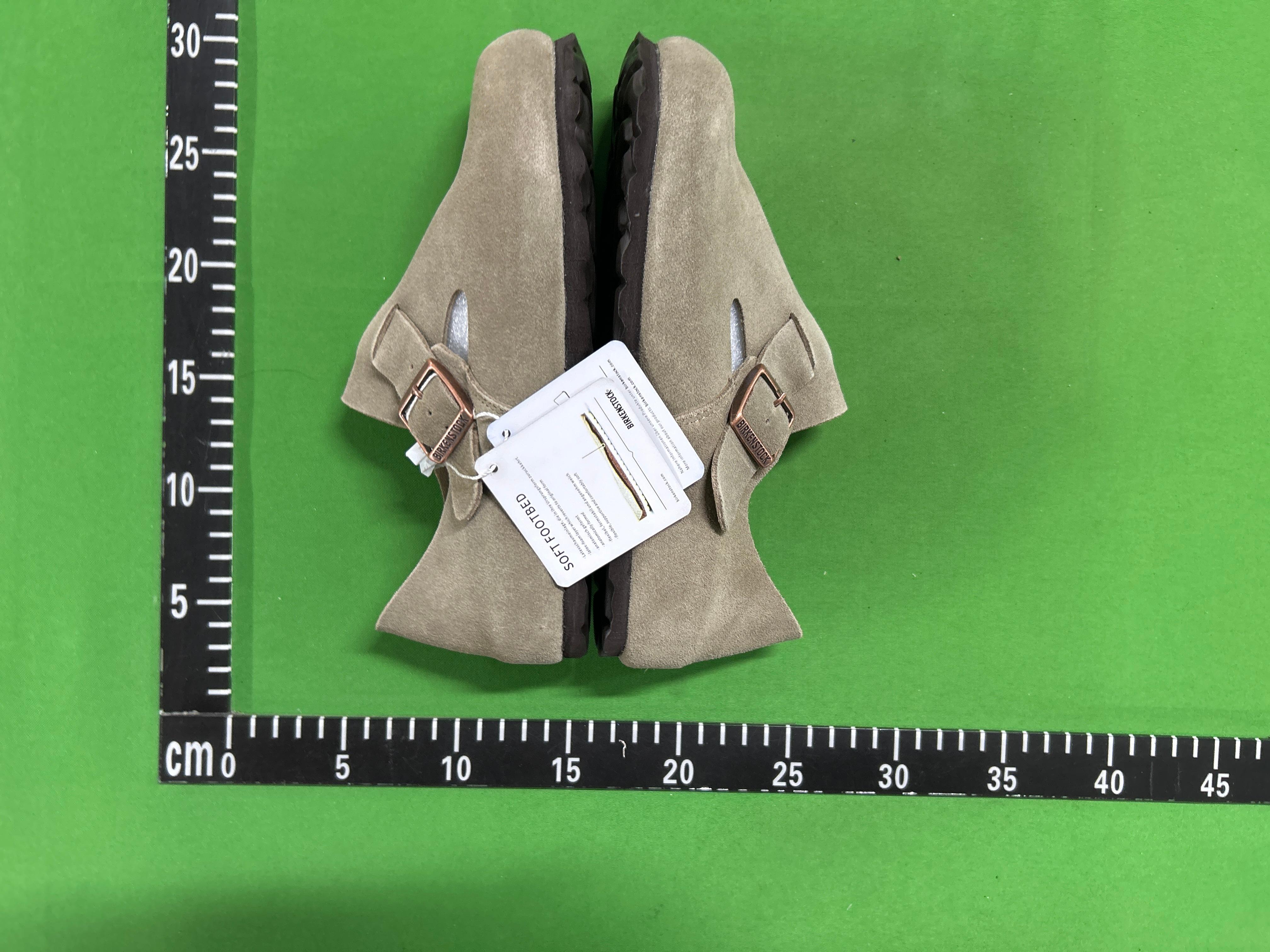 Foto QC 5 de Birkenstock Boston Suede Soft Footbed Antique White