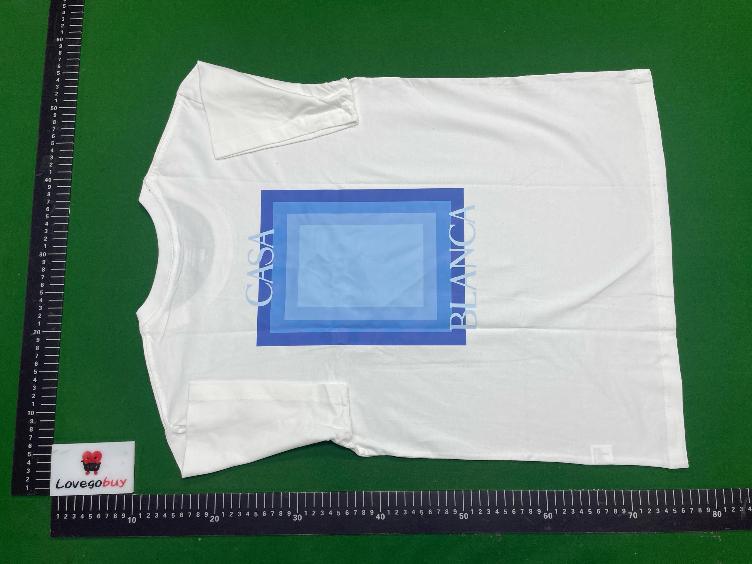 Foto QC 3 de Casablanca T-shirt Mirage Door Graphic Print White