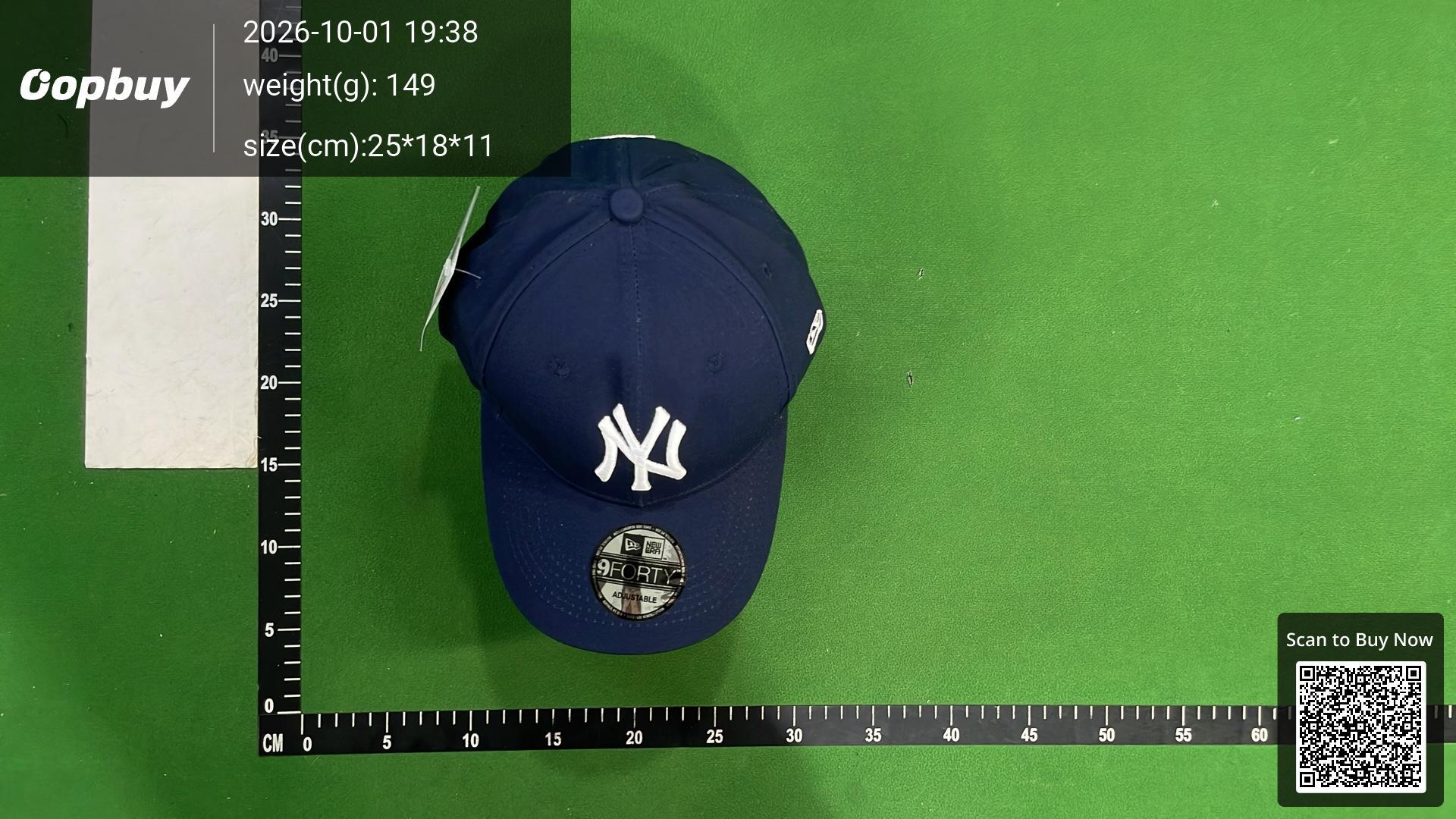 Foto QC 4 de New Era New York Yankees 9FORTY Cap Black White
