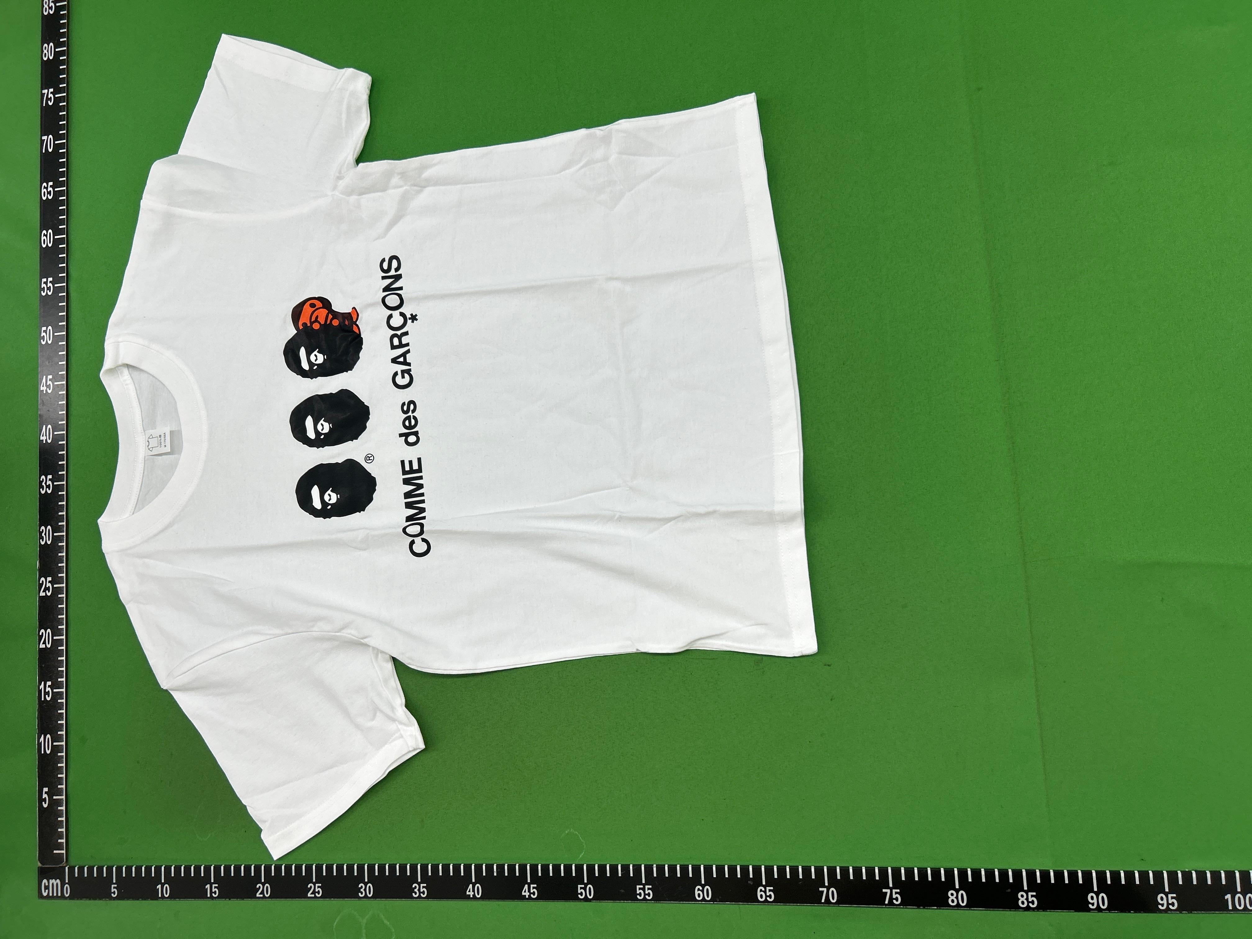 Foto QC 6 de BAPE Comme des Garcons Osaka Baby Milo Chain #2 T-shirt Black