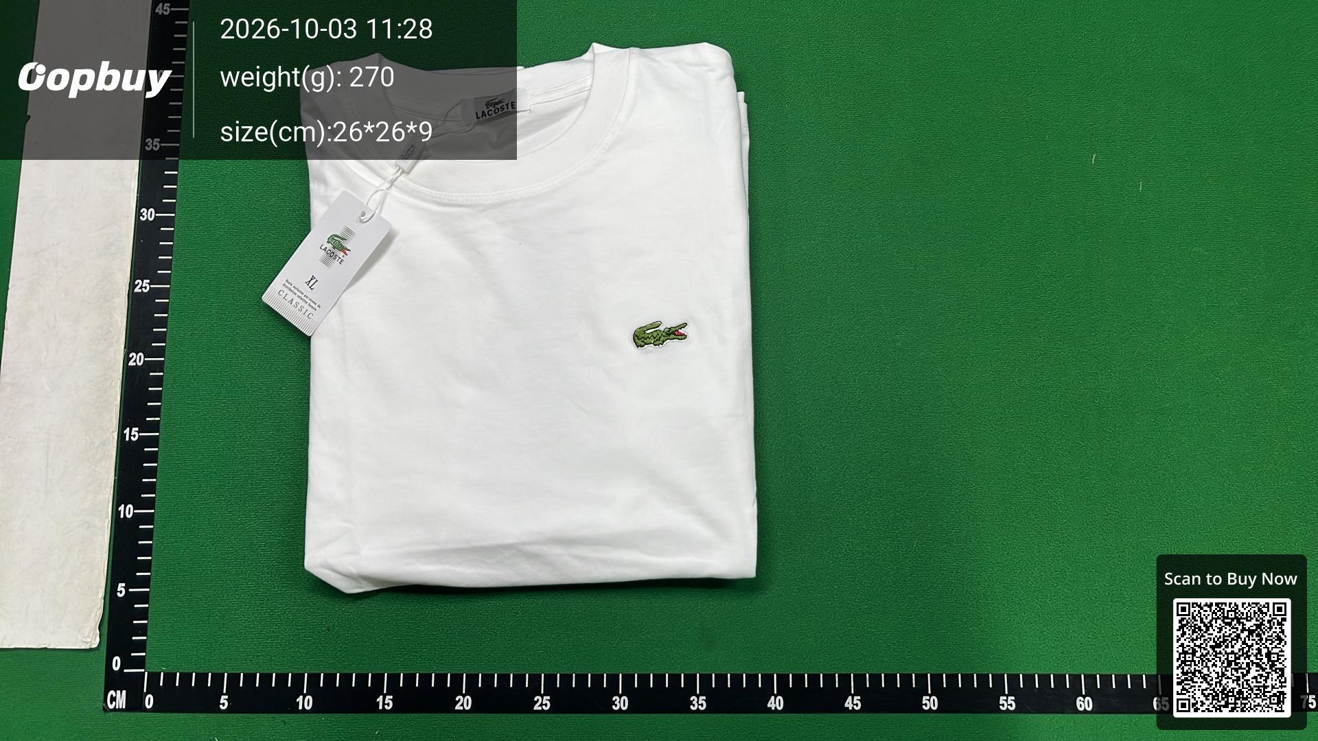 Foto QC 8 de Lacoste Shirt Crocodile Logo Green