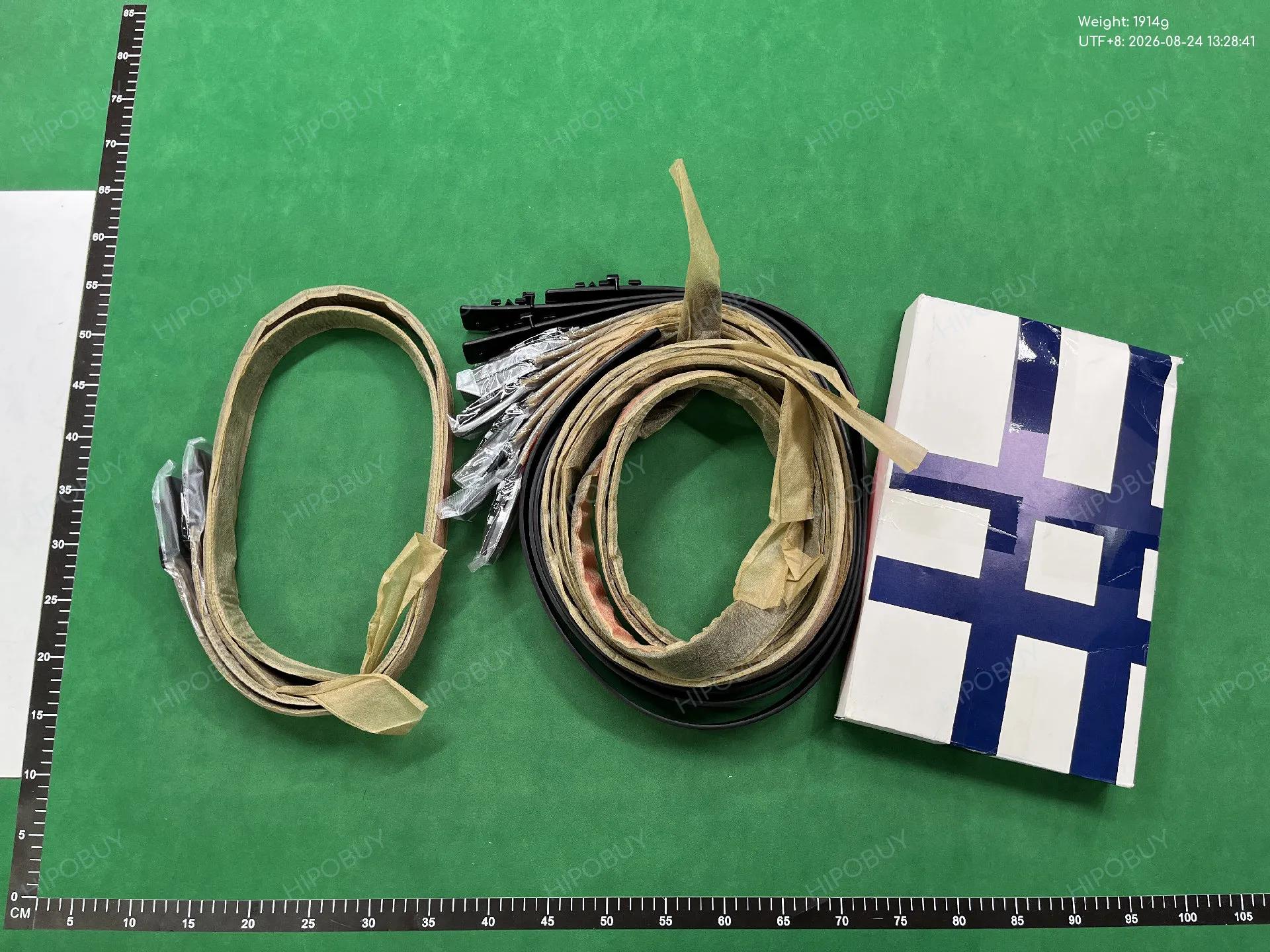Foto QC 8 de Amiri Logo Reversible Belt Beige and Orange