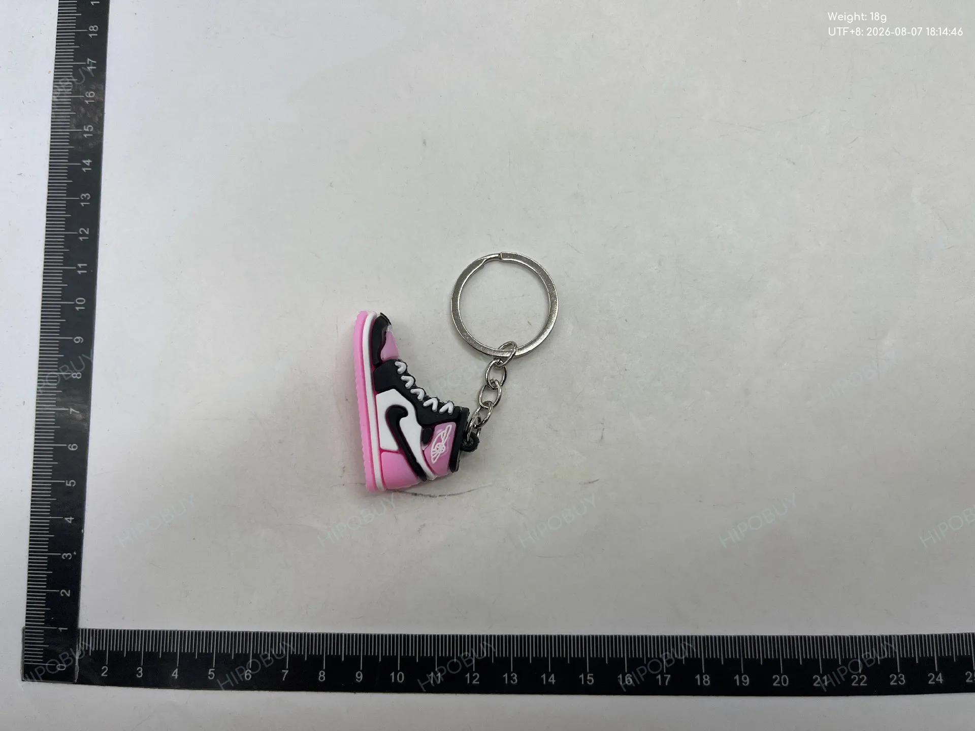 Foto QC 4 de Jordan Air Jordan 1 Keychain Red Black White