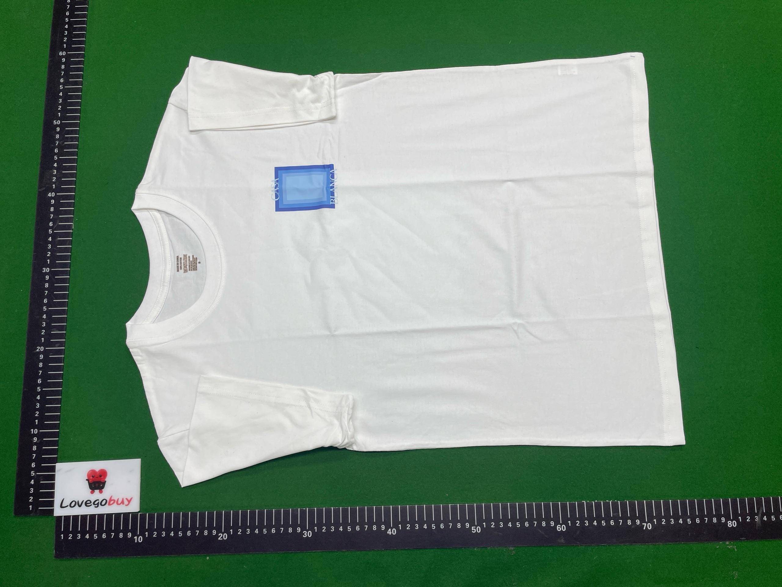 Foto QC 2 de Casablanca T-shirt Mirage Door Graphic Print White