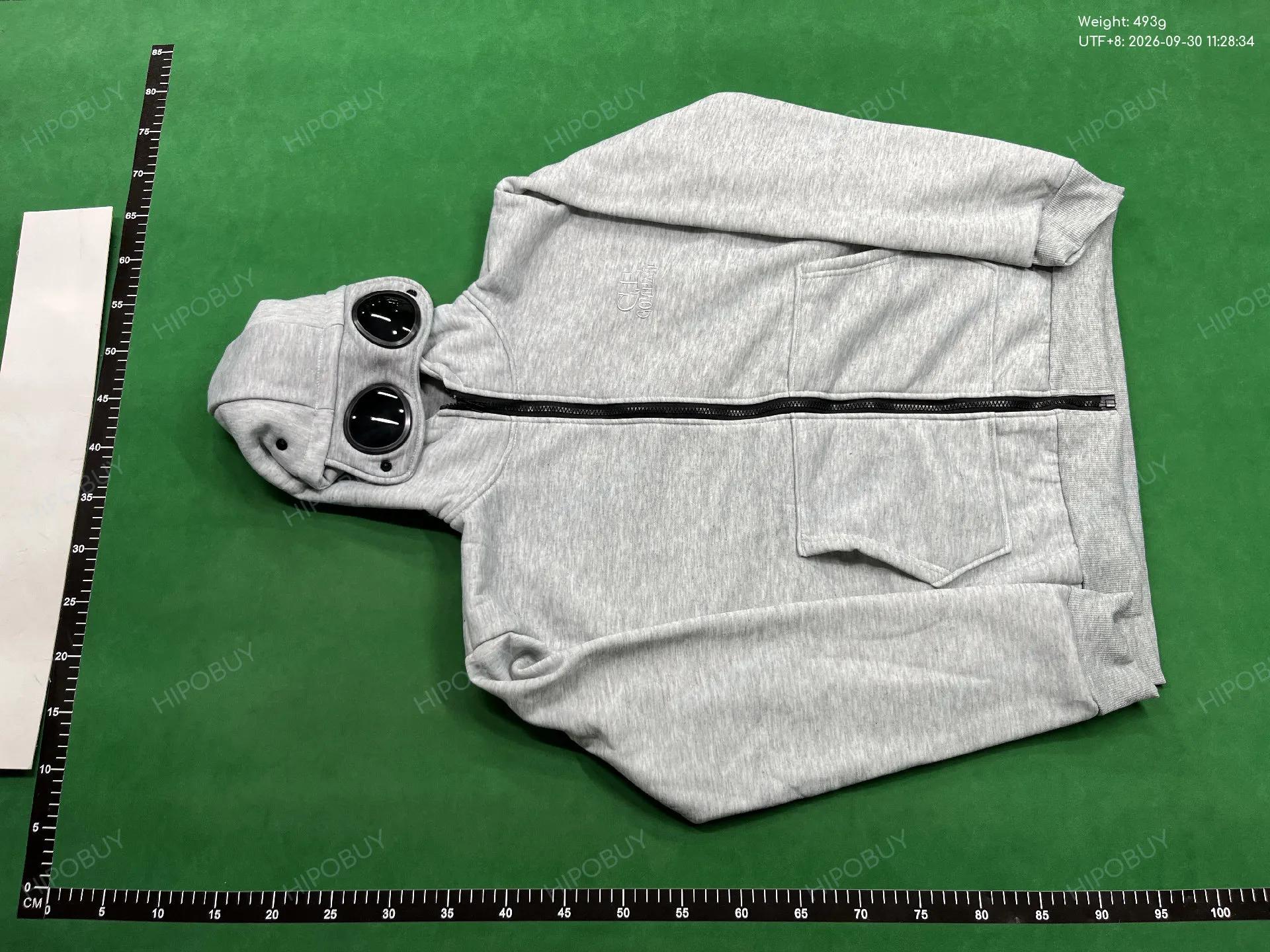 Foto QC 2 de CP Company Crewneck Sweater Lens Detail Yellow