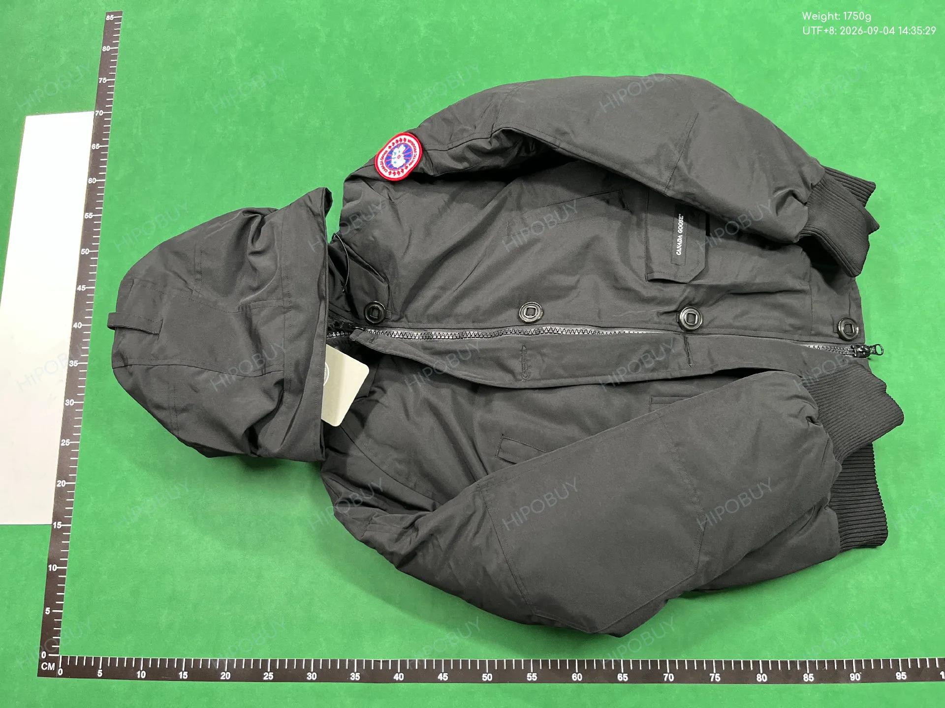 Foto QC 6 de Canada Goose Black Label Crofton Hoody Puffer Jacket Down Black