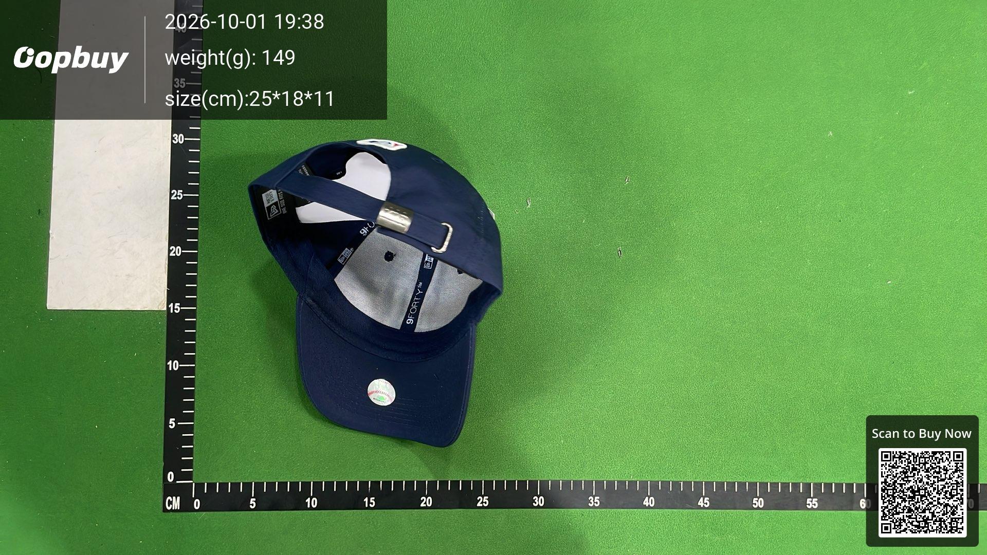 Foto QC 6 de New Era New York Yankees 9FORTY Cap Black White
