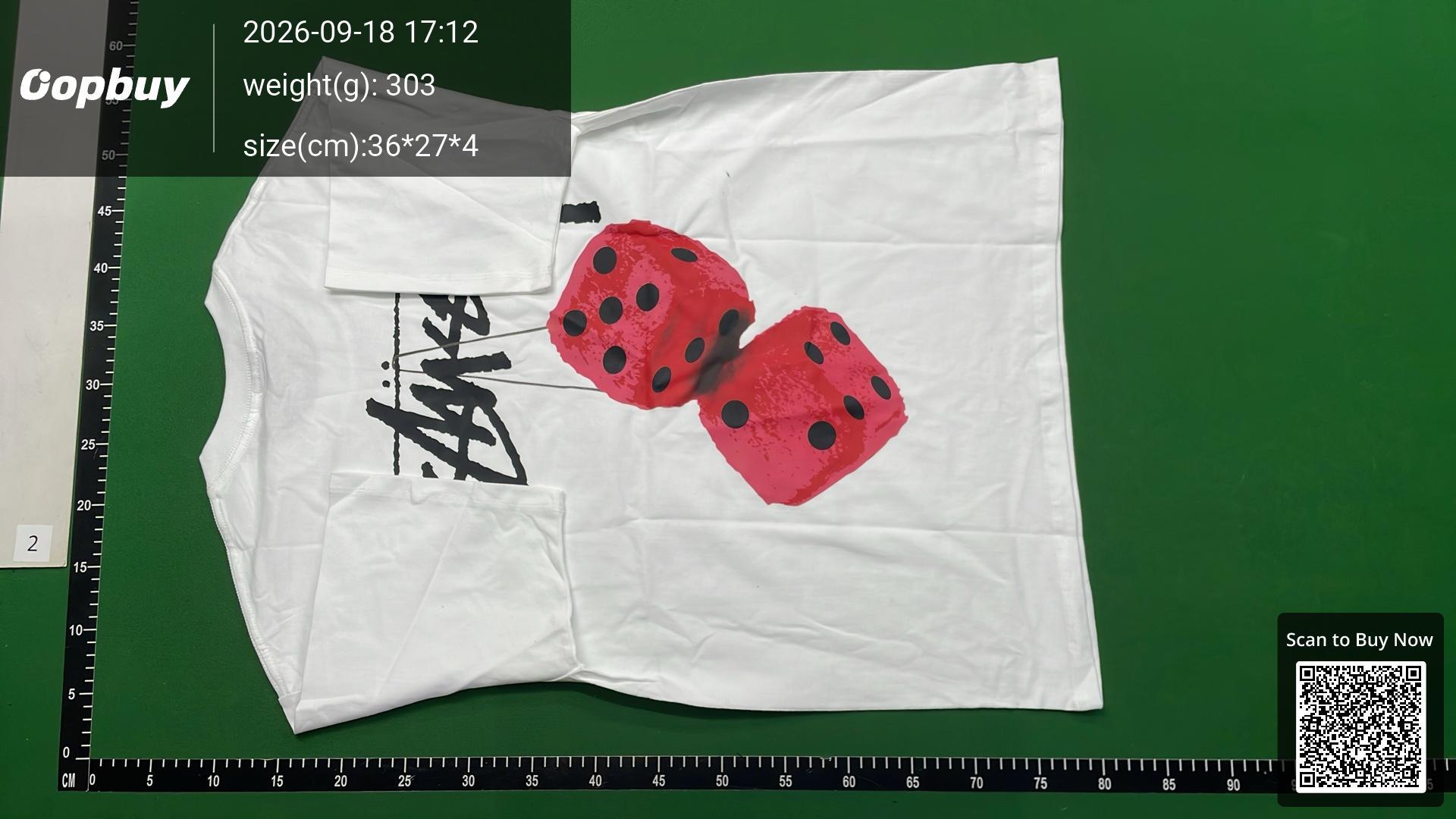 Foto QC 6 de Stussy T-shirt Four Dogs Black