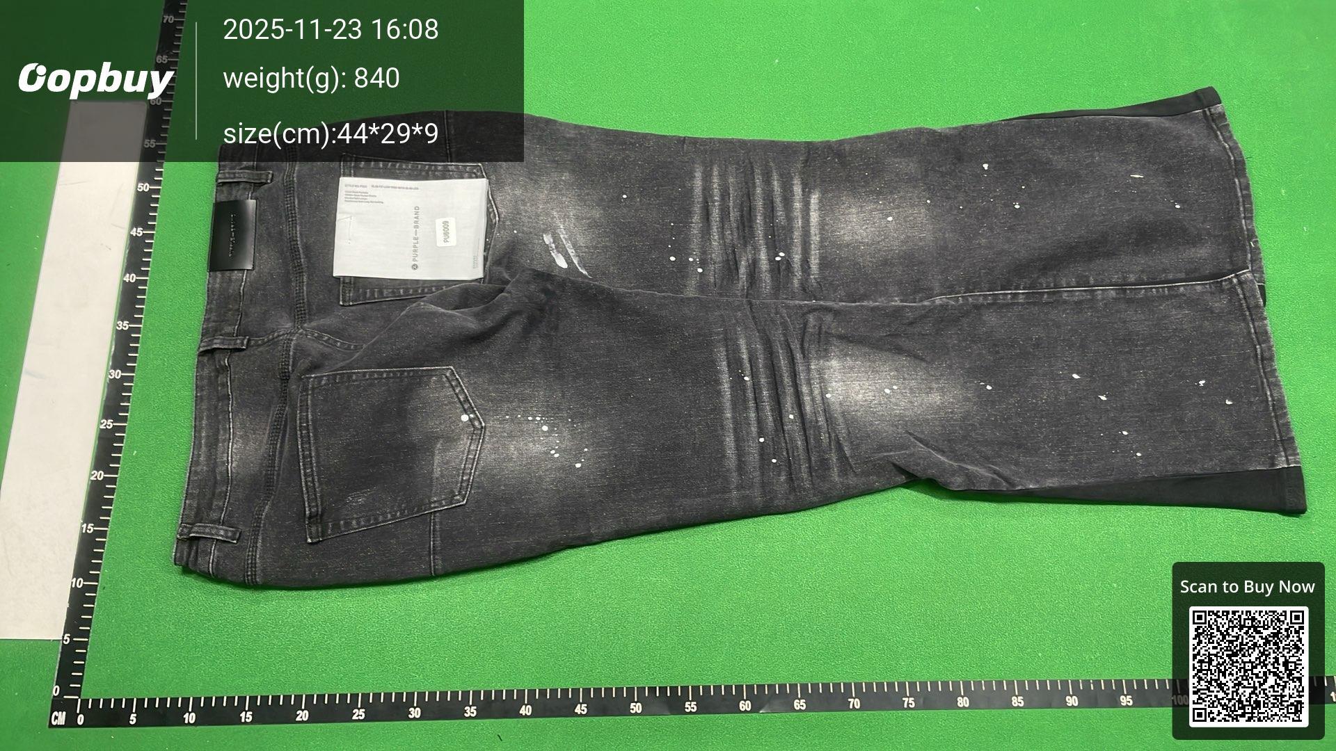 Foto QC 7 de Purple Brand P004 Jeans Bootcut Distressed Light Indigo