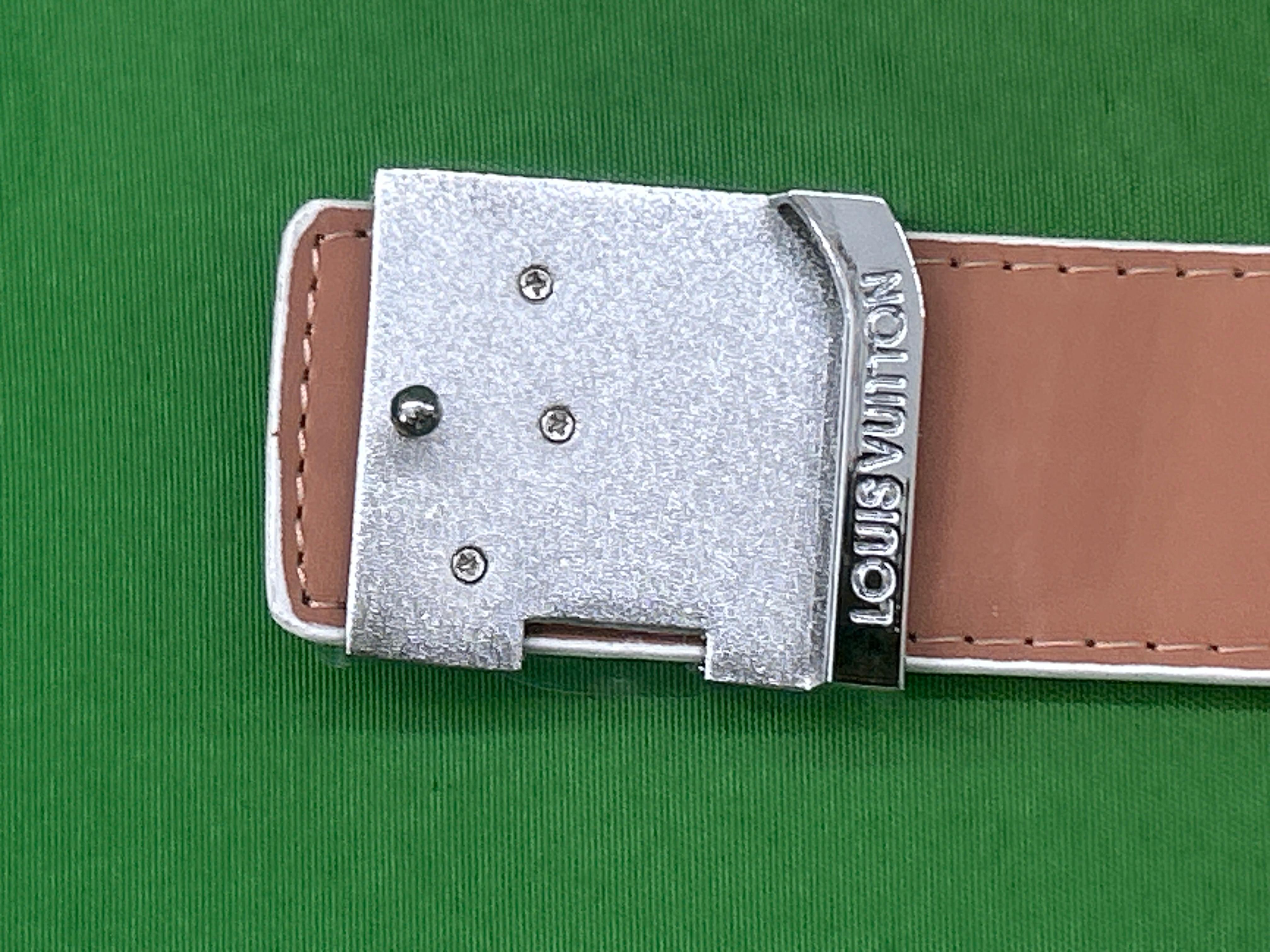 Foto QC 2 de Louis Vuitton LV Initiales Belt Monogram Watercolor