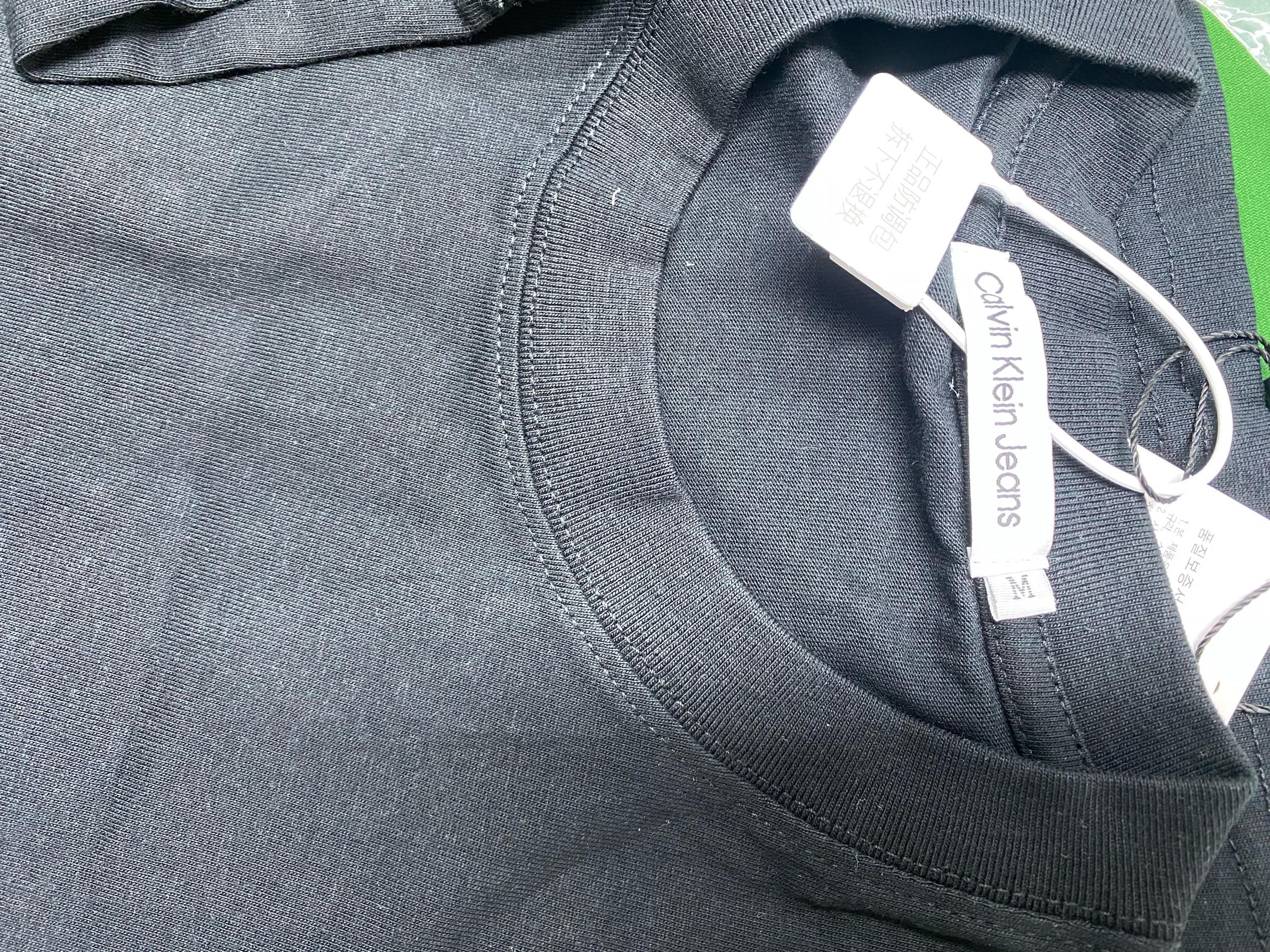 Foto QC 1 de Calvin Klein Jeans T-shirt Embossed Monogram Logo Black