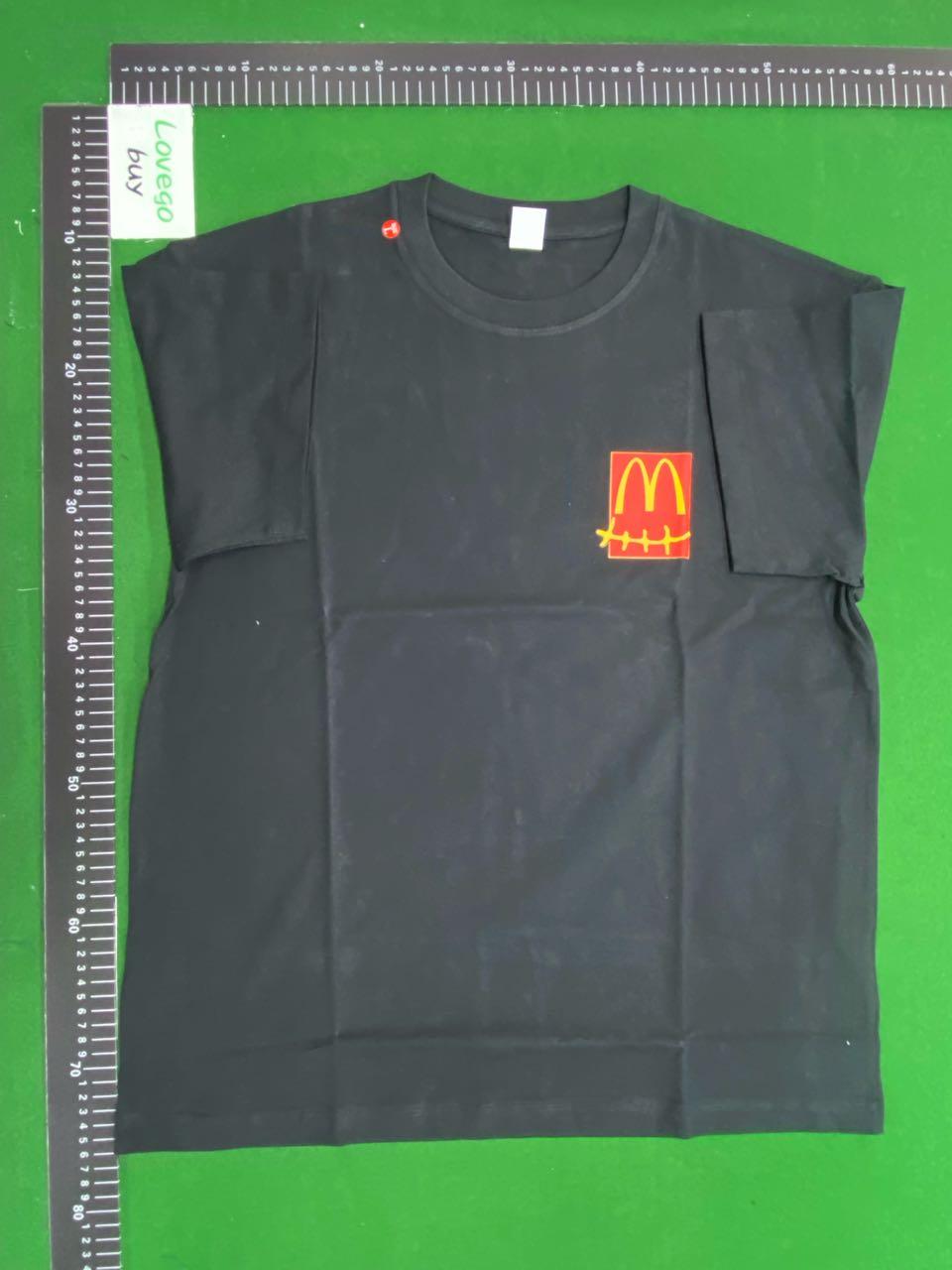 Foto QC 1 de Travis Scott McDonald's T-shirt Action Figure Blue