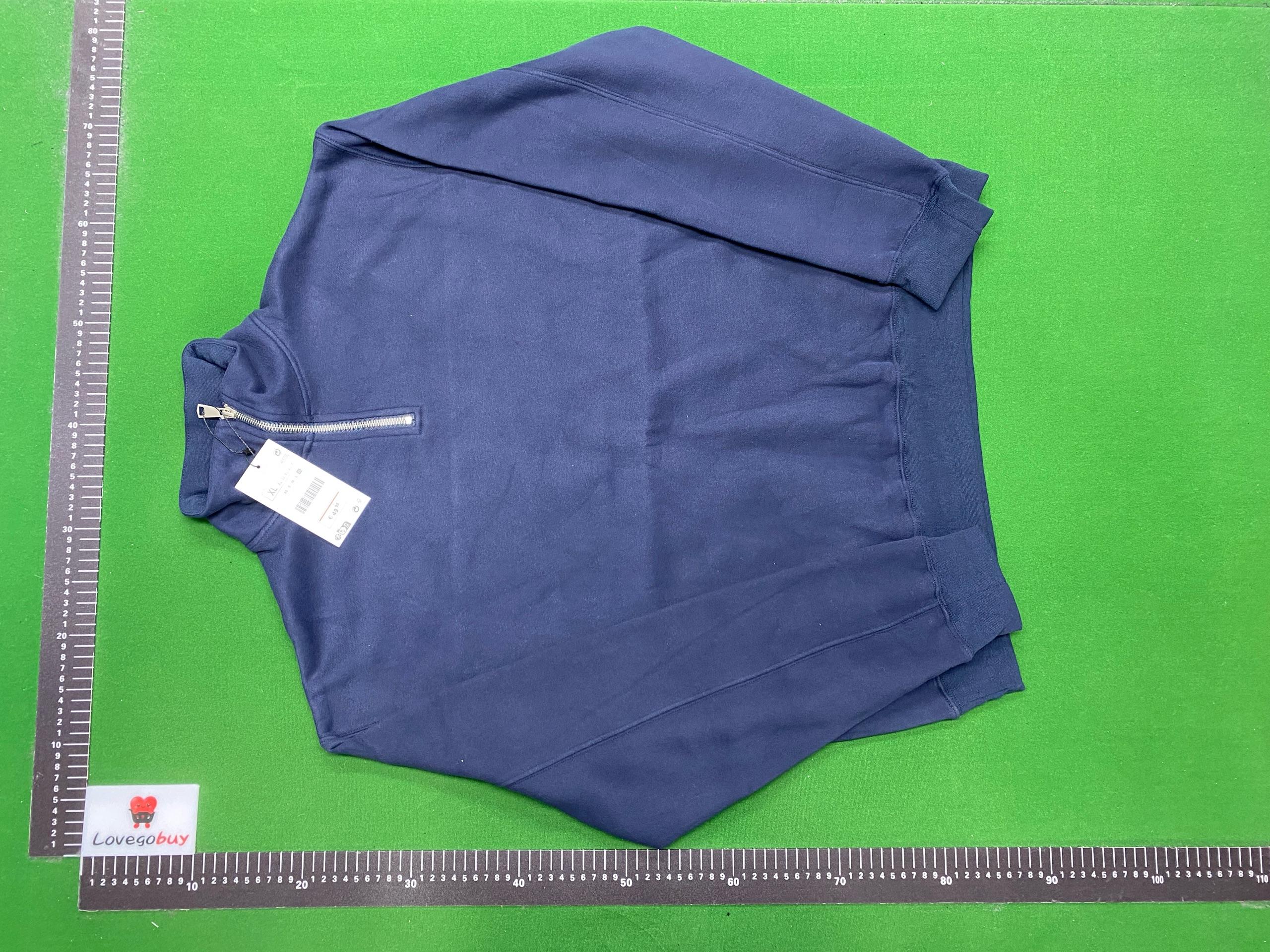 Foto QC 6 de Zara Basic Zip Sweater Quarter-Zip Oyster White