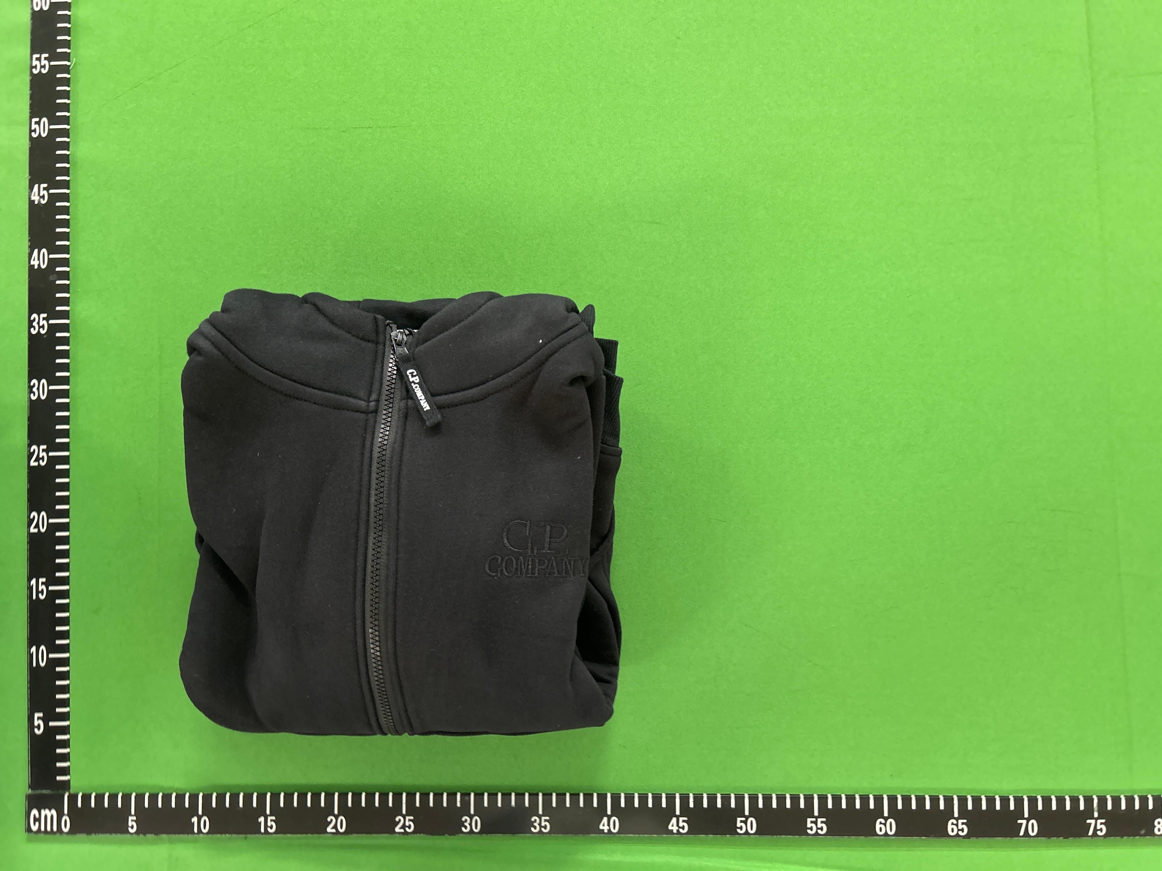 Foto QC 5 de CP Company Goggle Hoodie Zip-Up Logo White