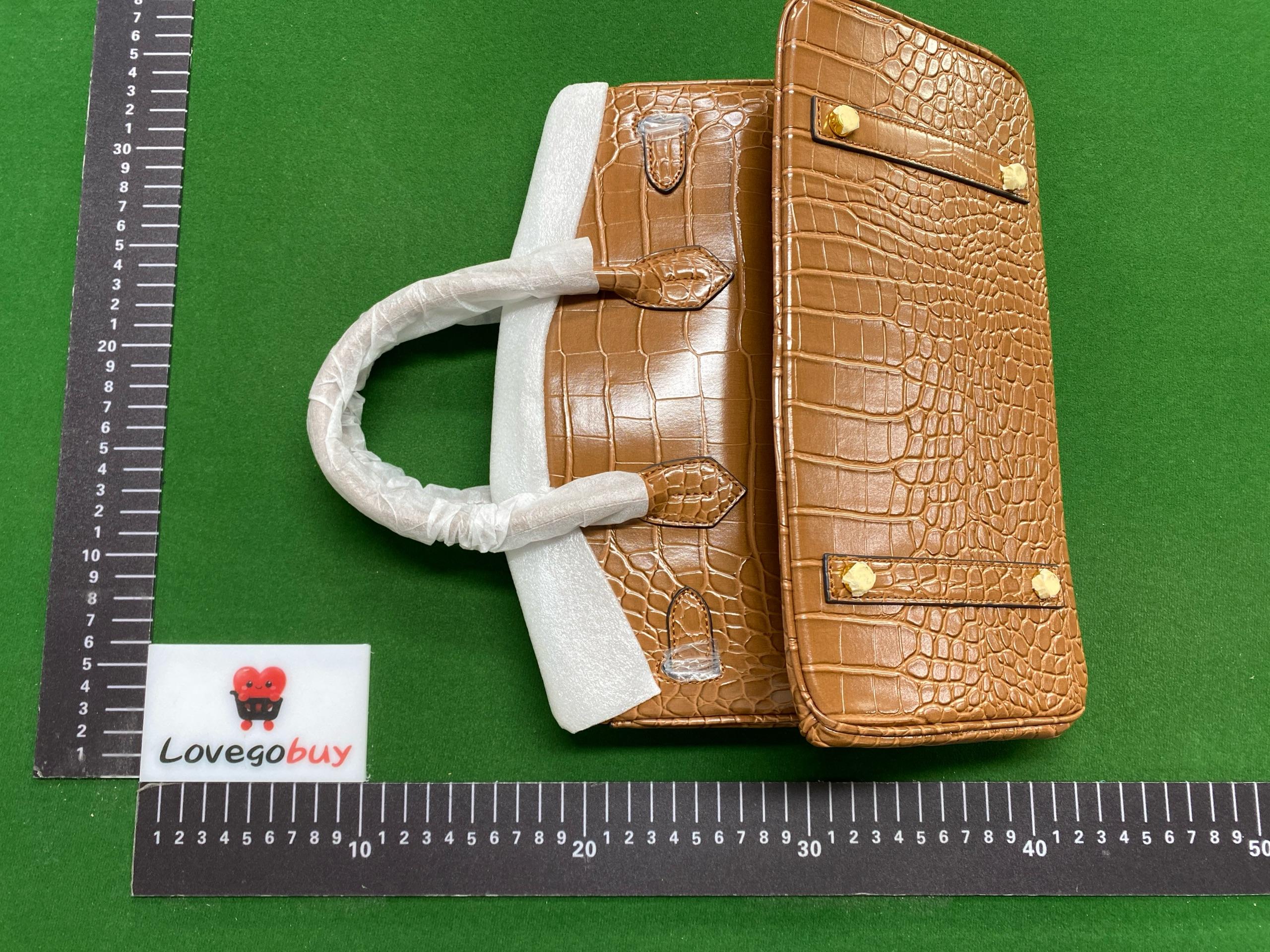 Foto QC 7 de Hermes Birkin 35 Black Crocodile Gold Hardware