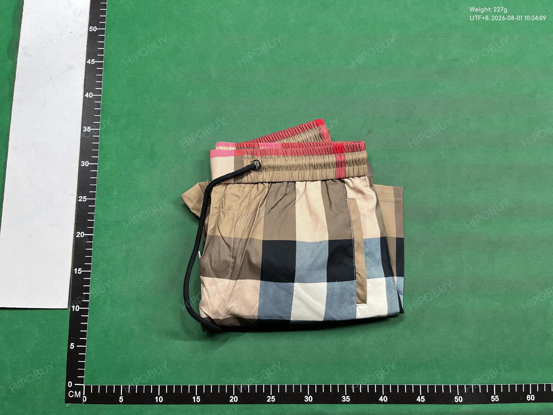 Foto QC 4 de Burberry Board Shorts Mixed Check Multicolor