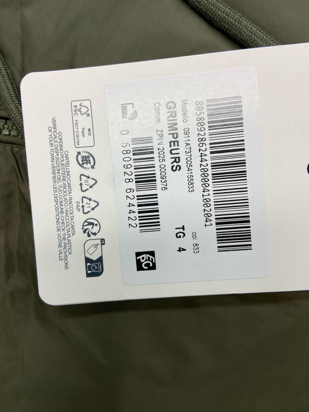 Foto QC 7 de Moncler Windbreaker Jacket Tricolor Stripe Black