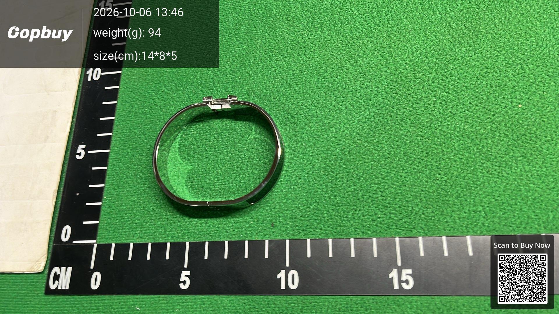 Foto QC 5 de Hermes Clic Clac H Bracelet Metal Enamel